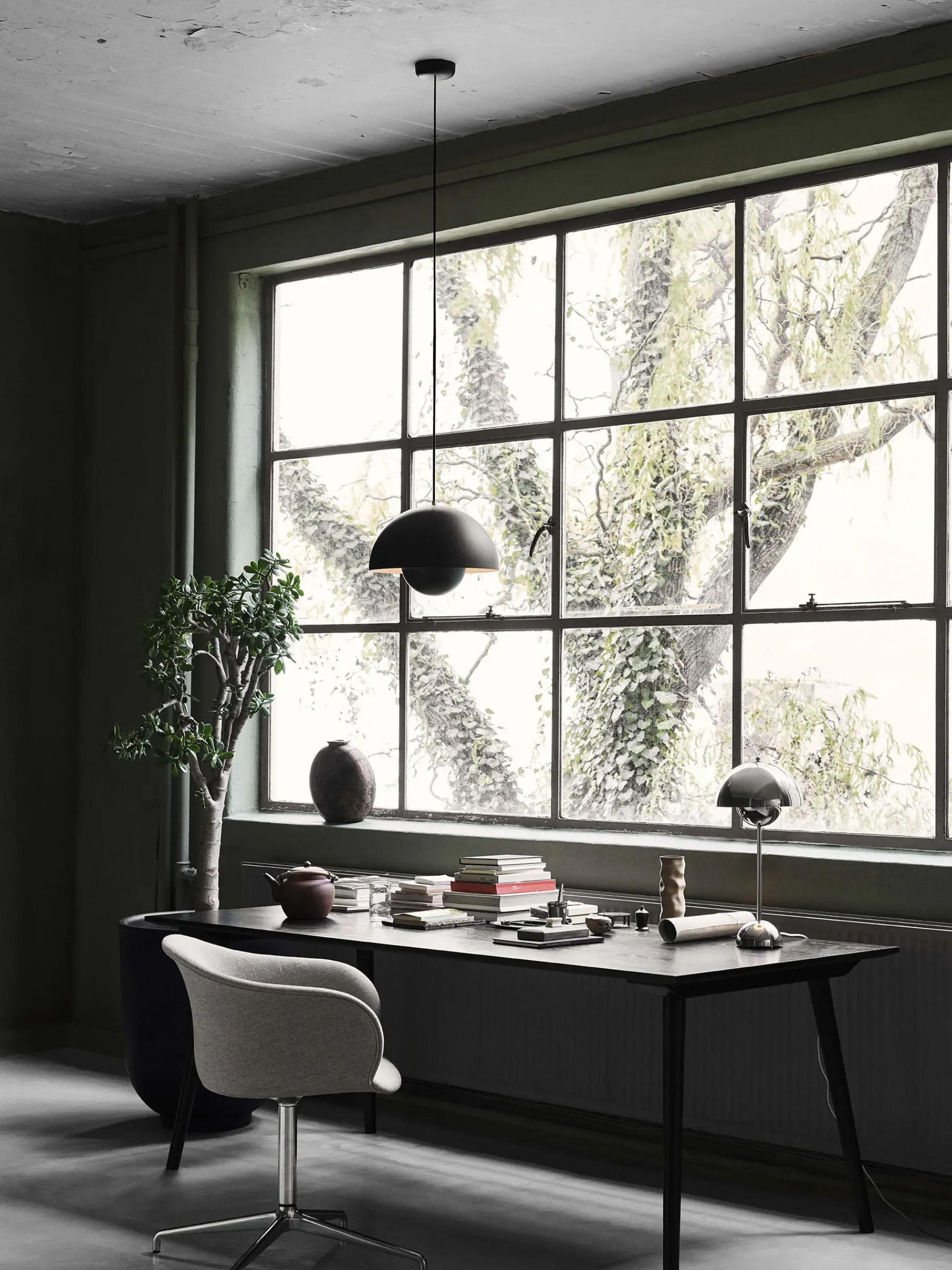 BENSIMON Suspensions<Suspension flowerpot vp7 mat - &tradition NOIR