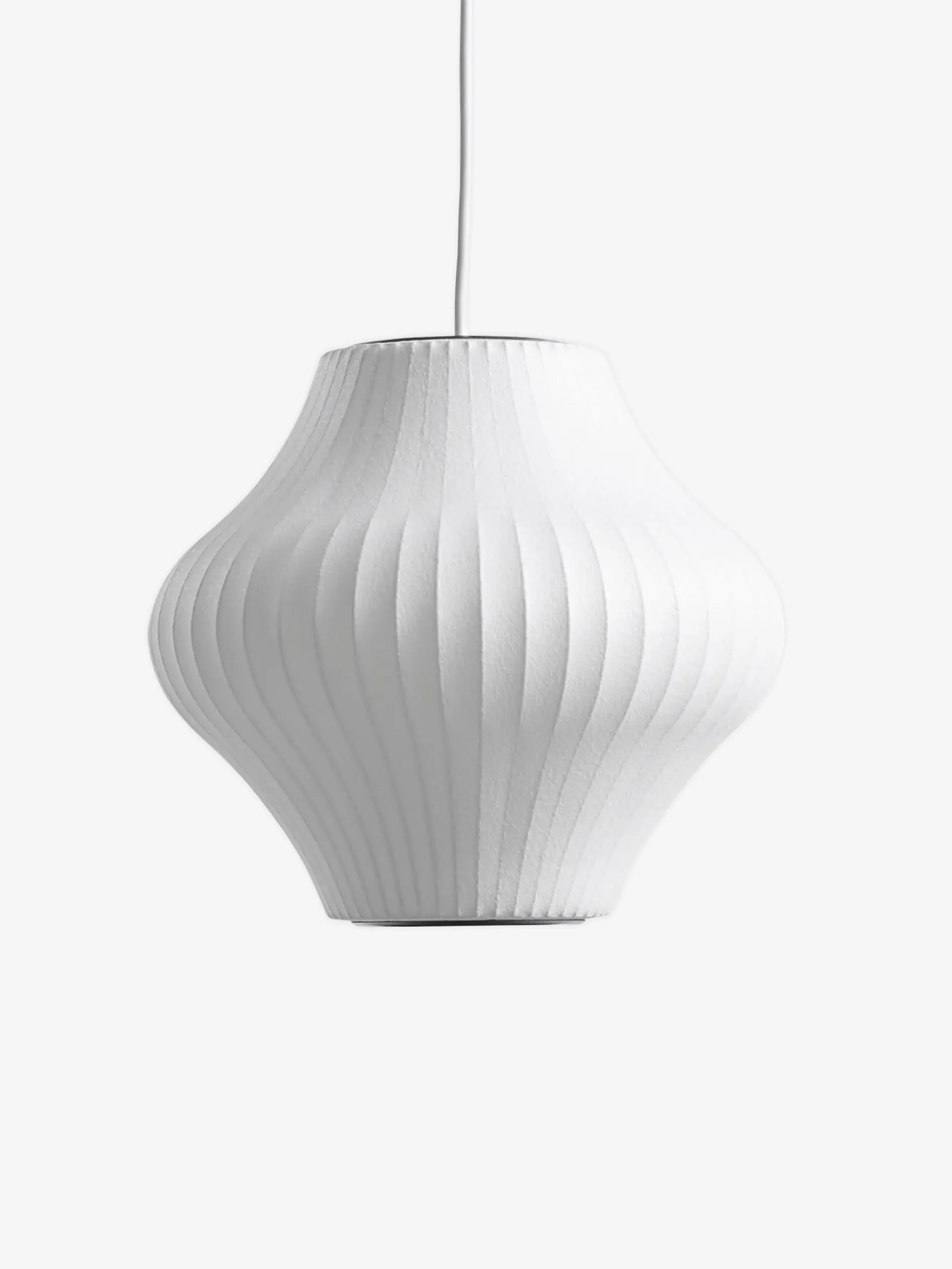 BENSIMON Suspensions<Suspension pear bubble s george nelson - hay BLANC