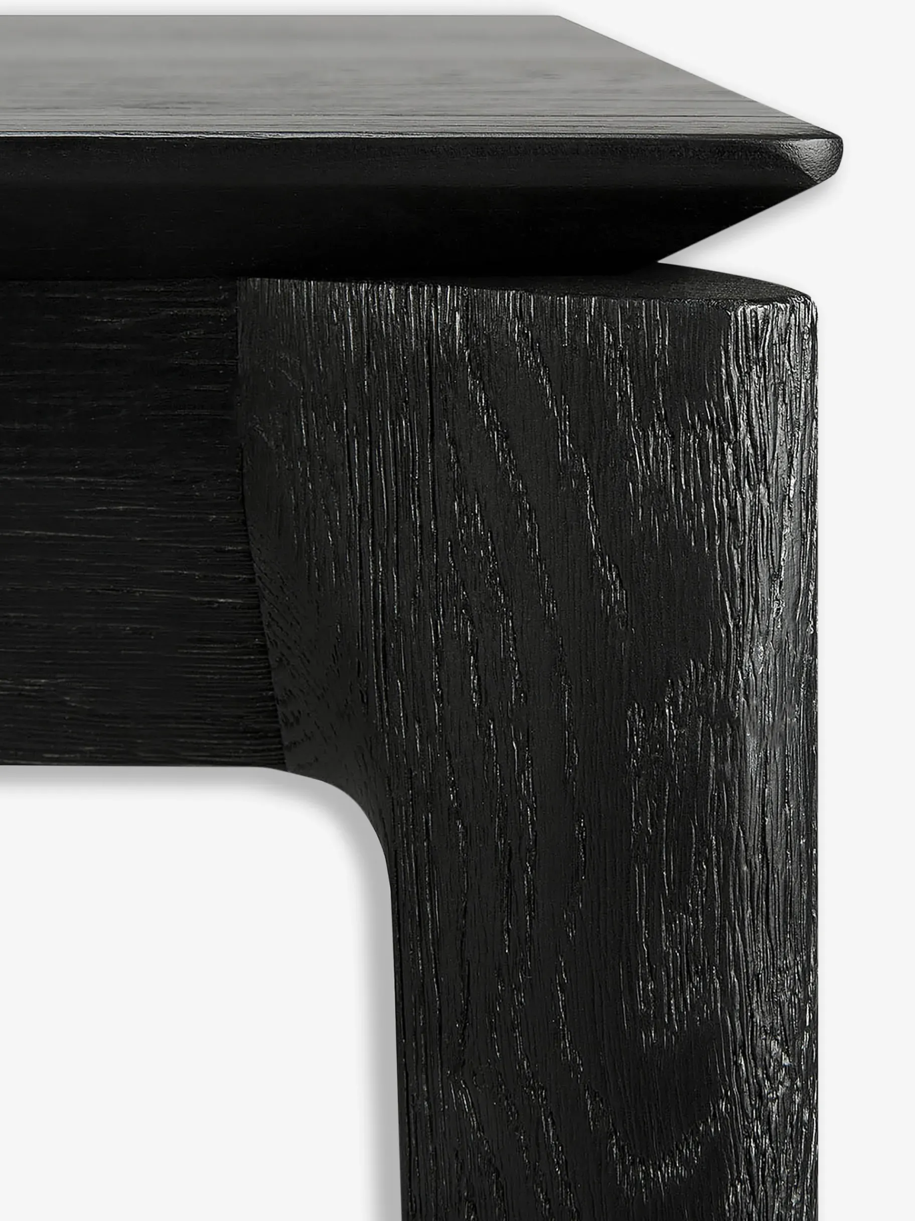 BENSIMON Tables & Consoles<Table a rallonge bok chene noir 160/240 cm - ethnicraft #ffffff
