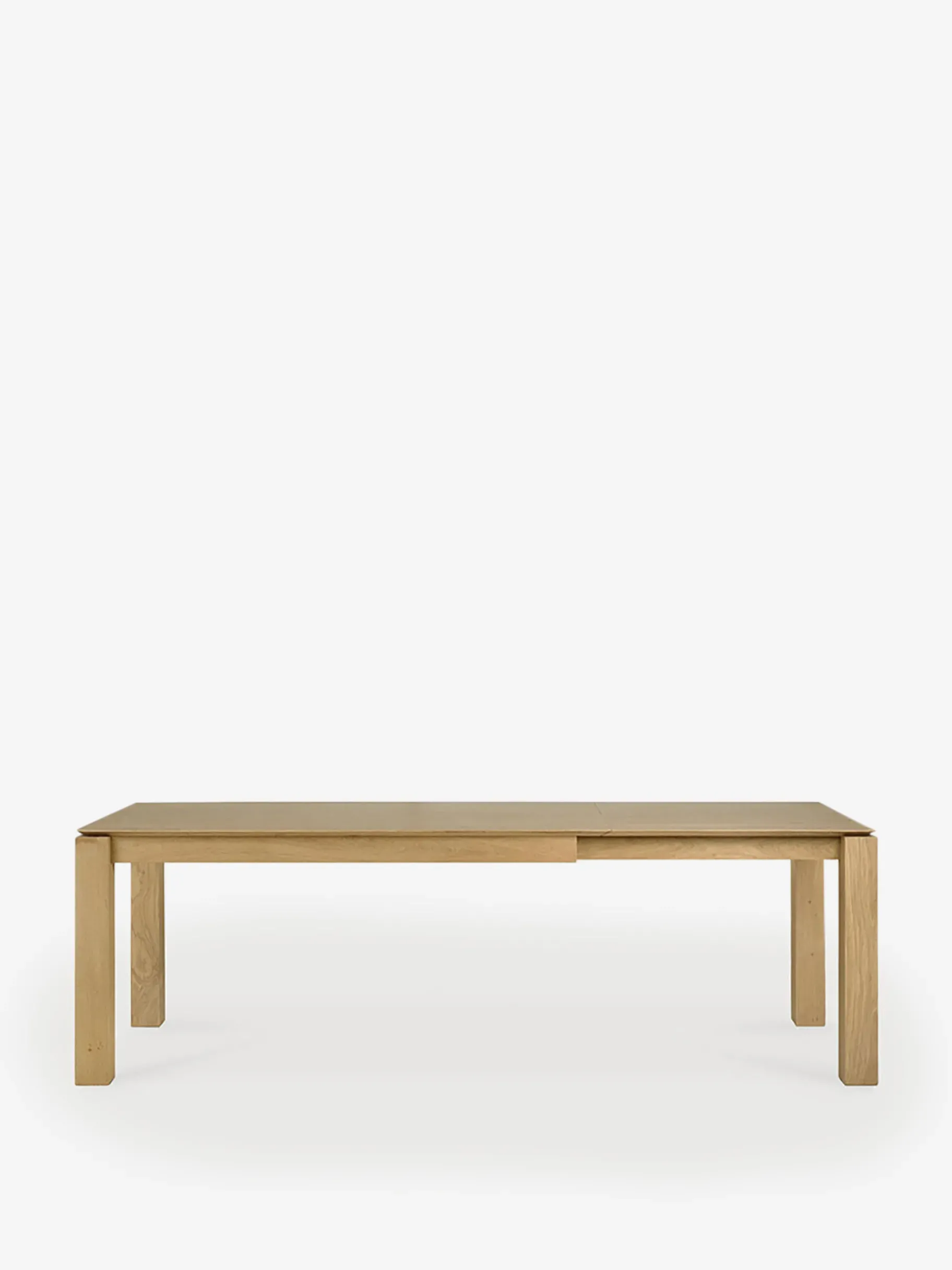 BENSIMON Tables & Consoles<Table a rallonge slice bois massif 160/240 cm - ethnicraft #ffffff