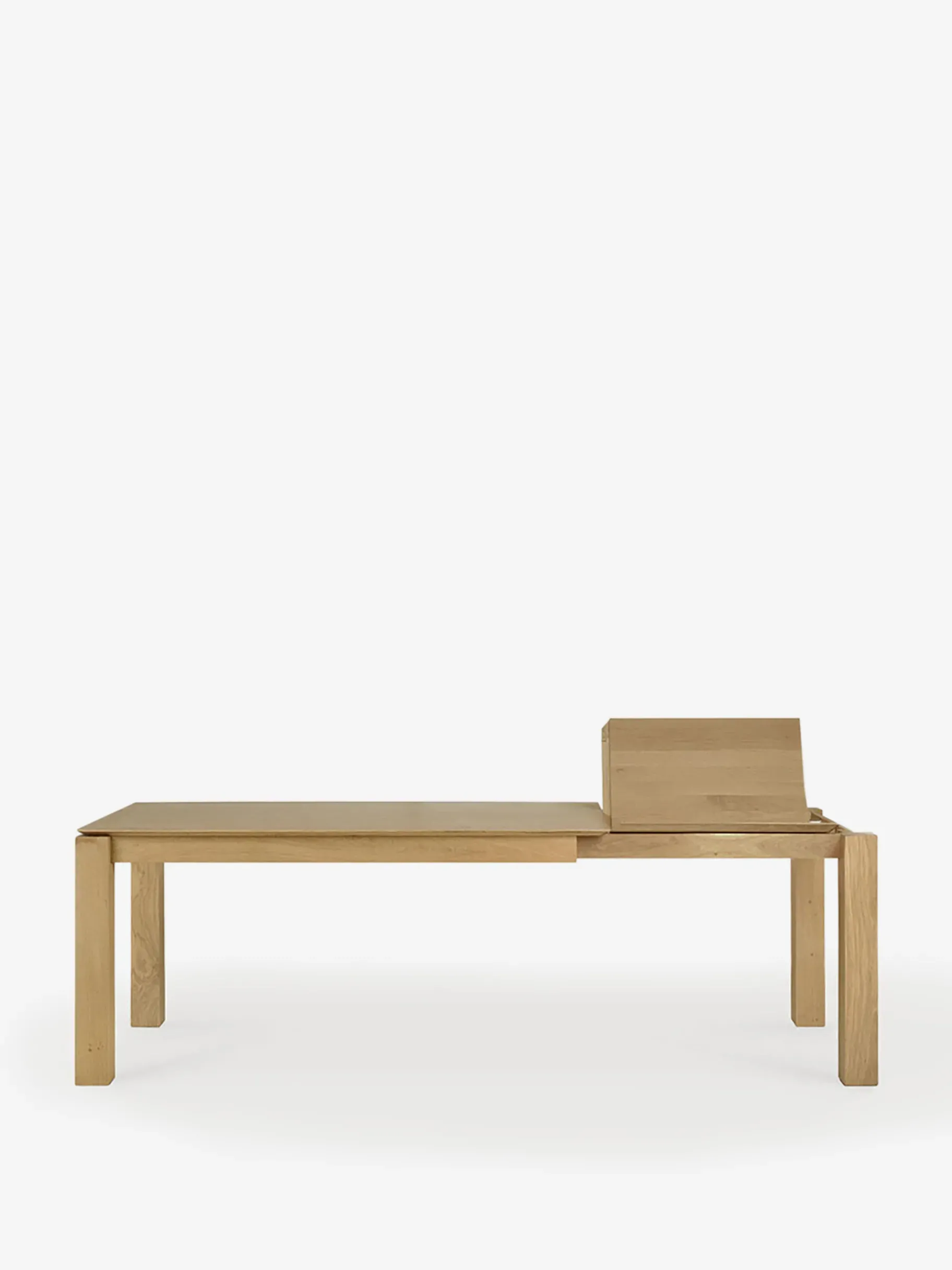 BENSIMON Tables & Consoles<Table a rallonge slice bois massif 160/240 cm - ethnicraft #ffffff