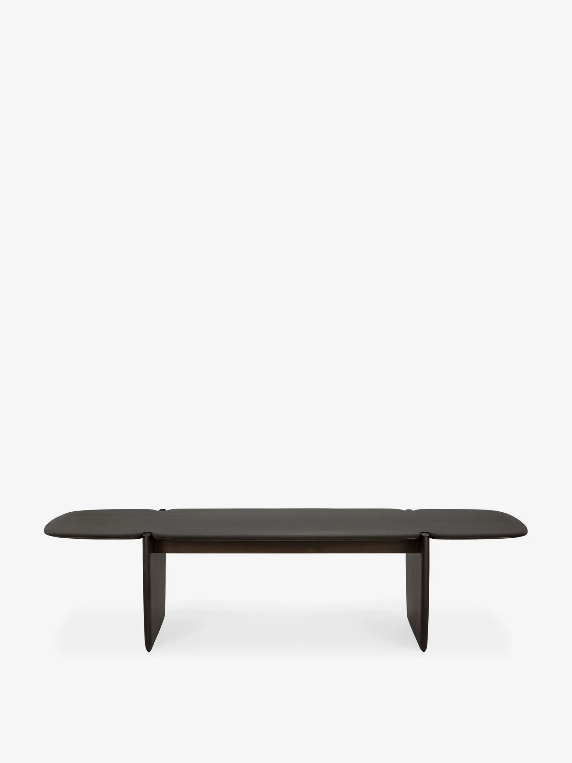 BENSIMON Tables & Consoles<Table basse pi alain van havre chene massif noir - ethnicraft #ffffff