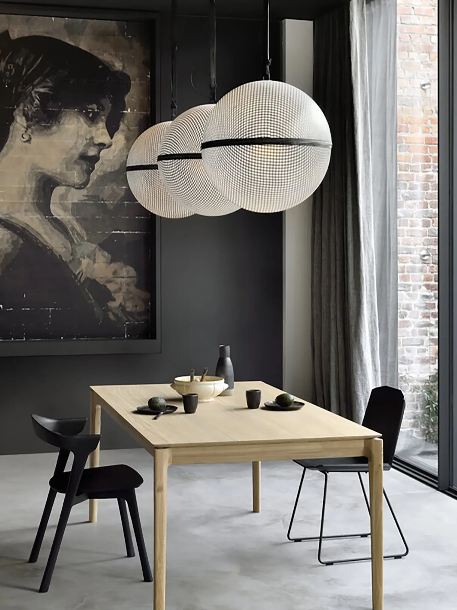 BENSIMON Tables & Consoles<Table bok chene massif 240 cm - ethnicraft #ffffff