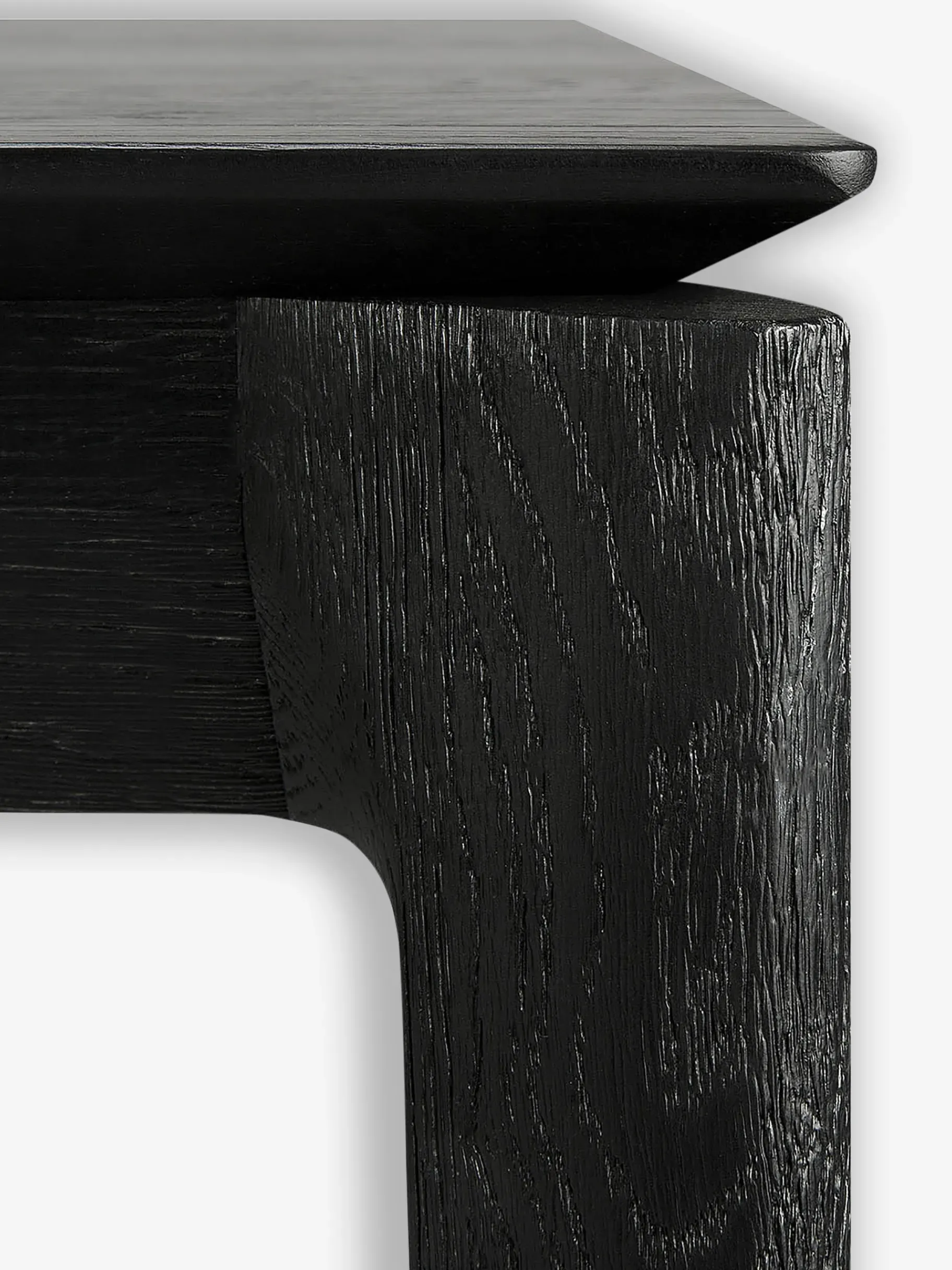 BENSIMON Tables & Consoles<Table bok chene noir 240 cm - ethnicraft #ffffff
