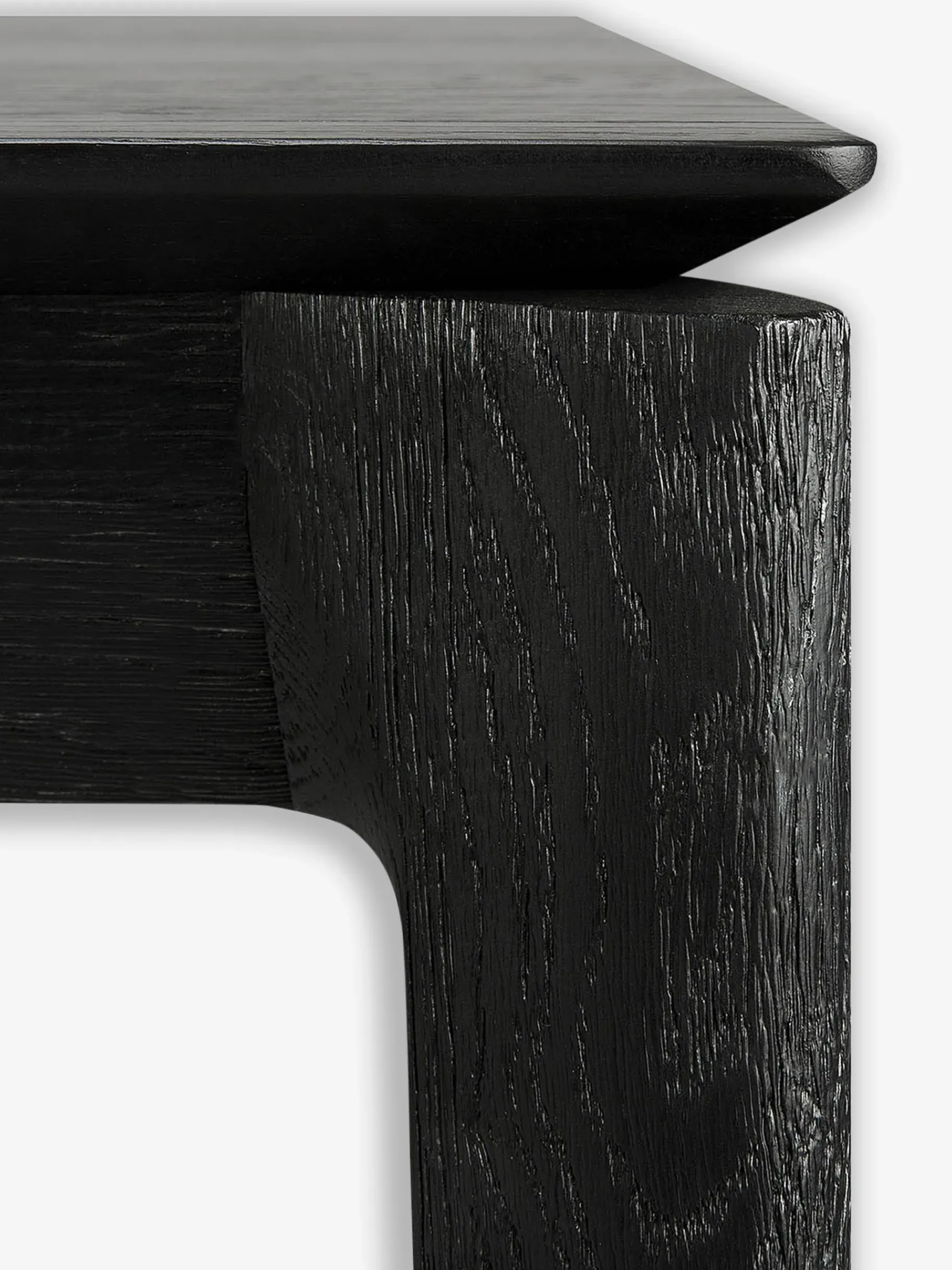 BENSIMON Tables & Consoles<Table bok chene noir 220 cm - ethnicraft #ffffff