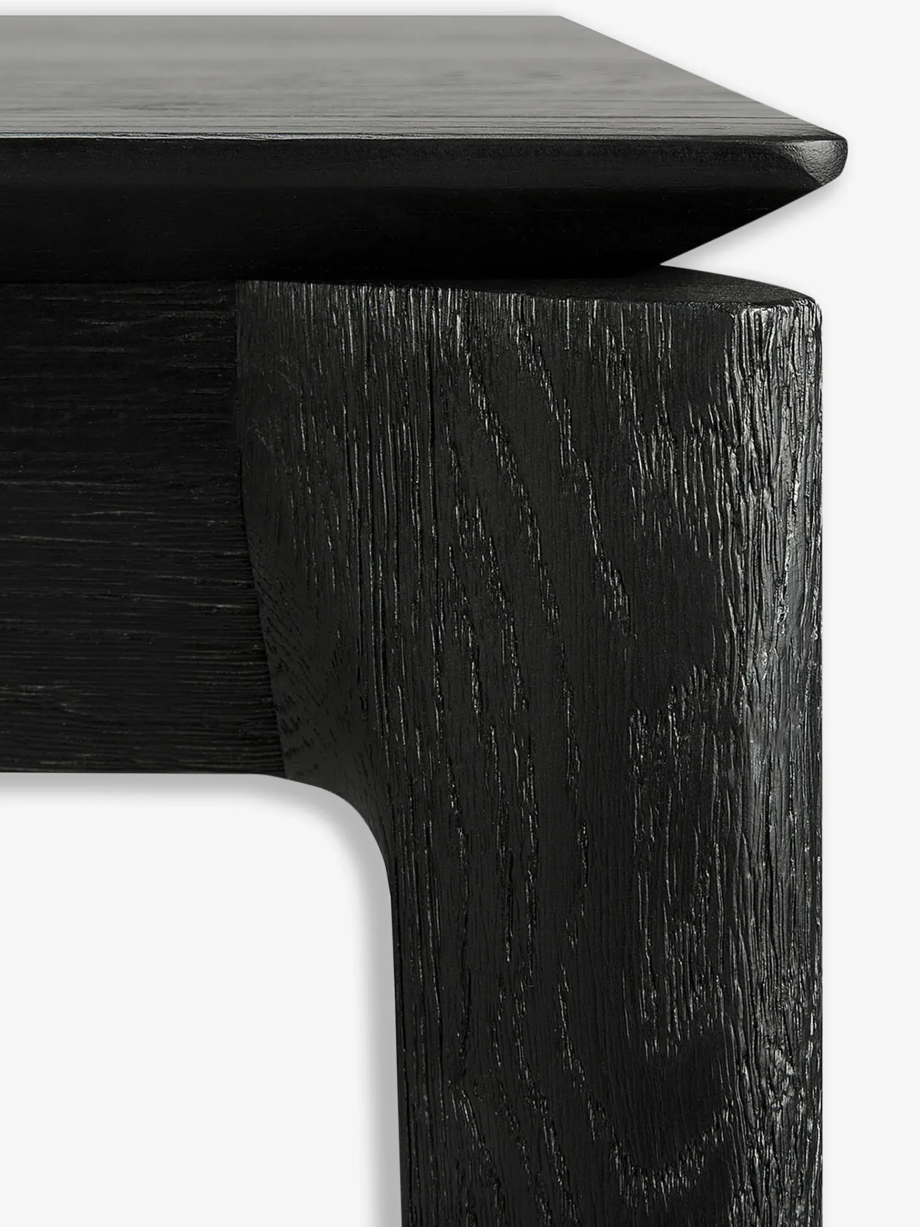 BENSIMON Tables & Consoles<Table bok chene noir 180 cm - ethnicraft #ffffff