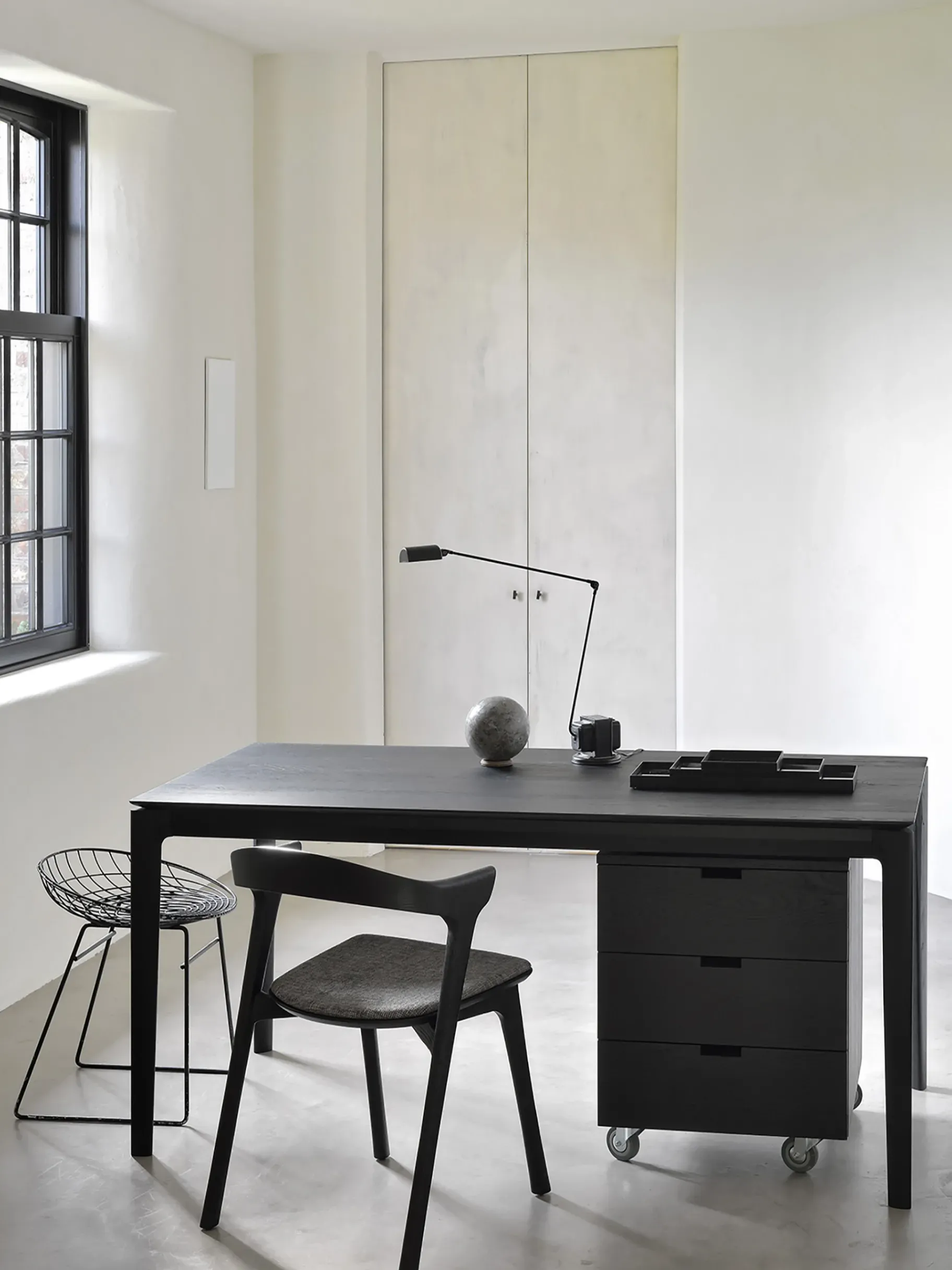 BENSIMON Tables & Consoles<Table bok chene noir 180 cm - ethnicraft #ffffff