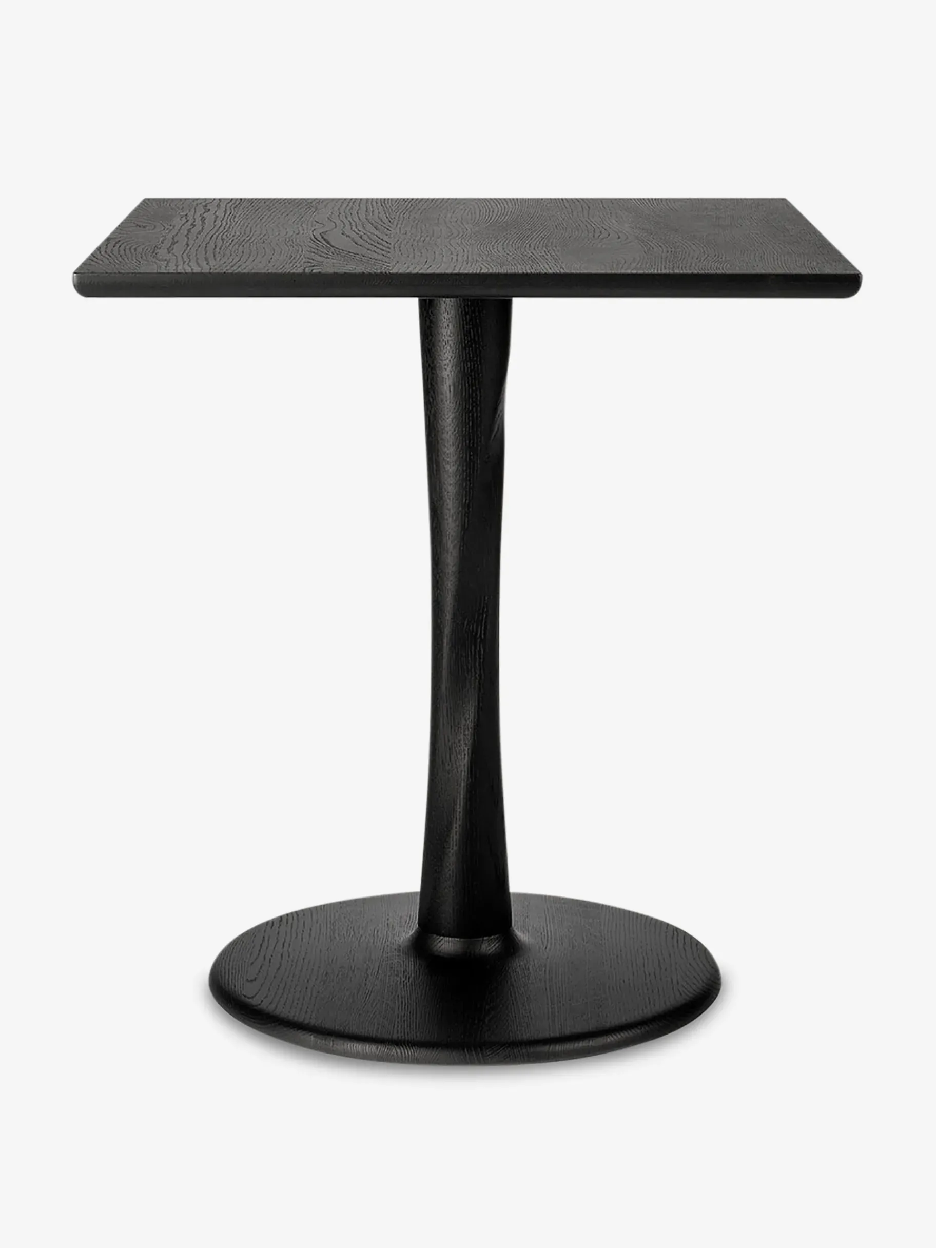 BENSIMON Tables & Consoles<Table carre torsion chene noir 70 cm - ethnicraft #ffffff