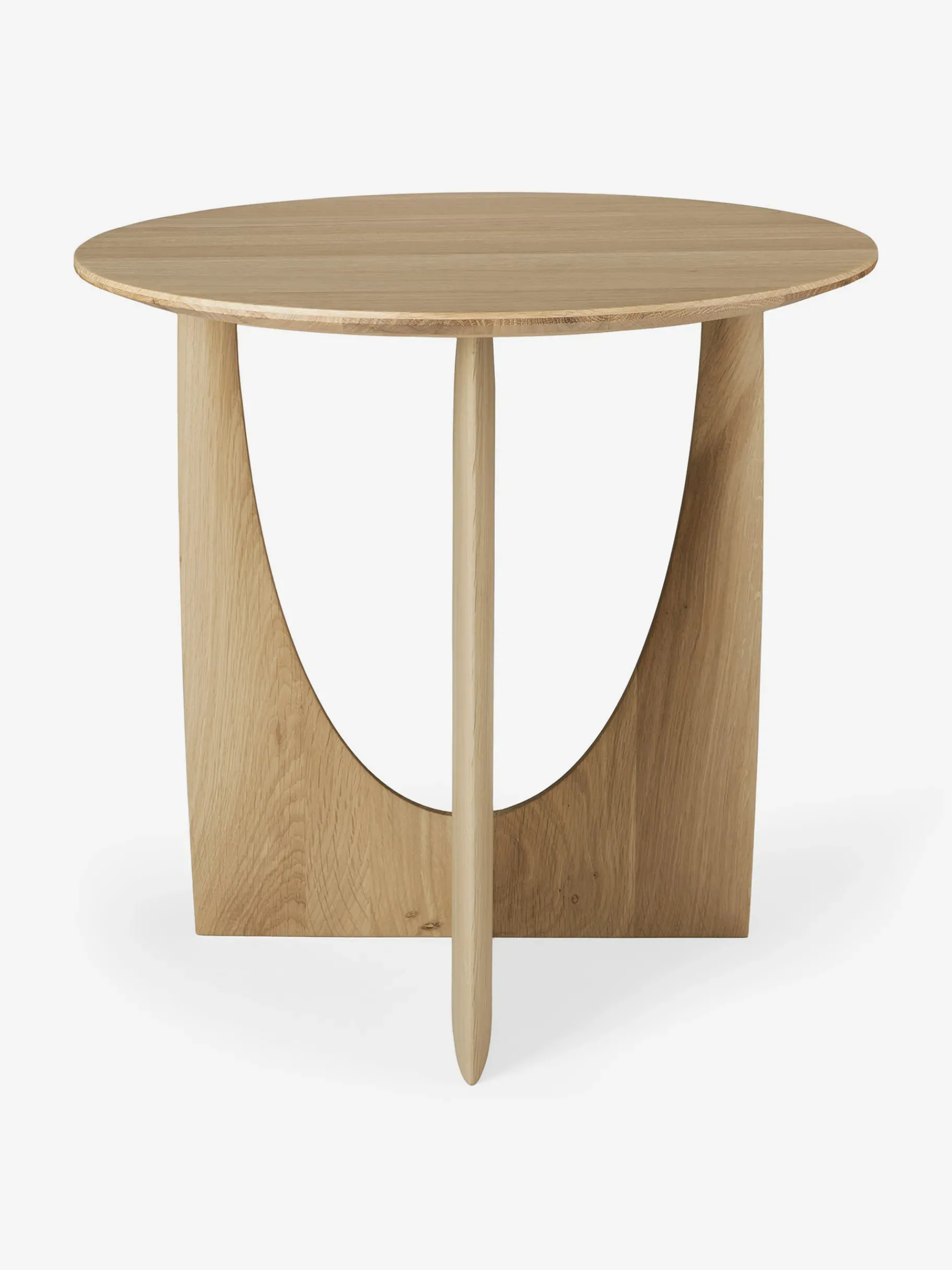 BENSIMON Tables & Consoles<Table d'appoint geometric chene massif - ethnicraft CHENE CLAIR