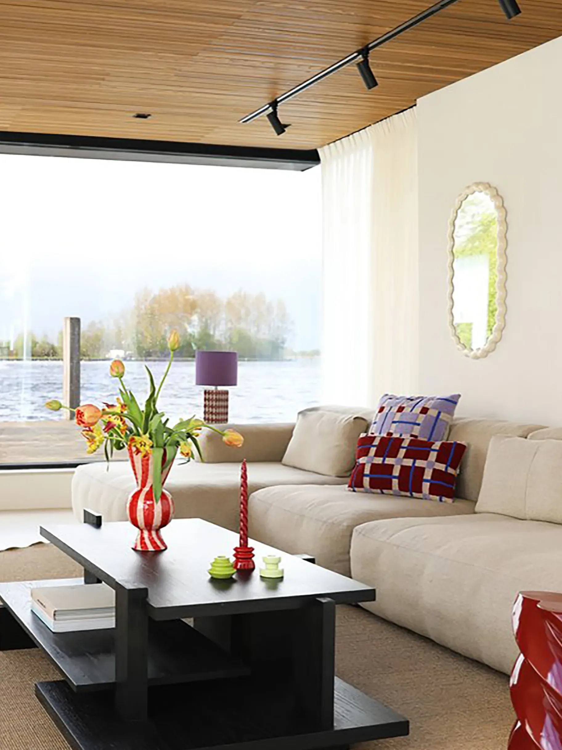 BENSIMON Fauteuils & Canapés<Table d'appoint marshmallow fibre de verre - &klevering BORDEAUX