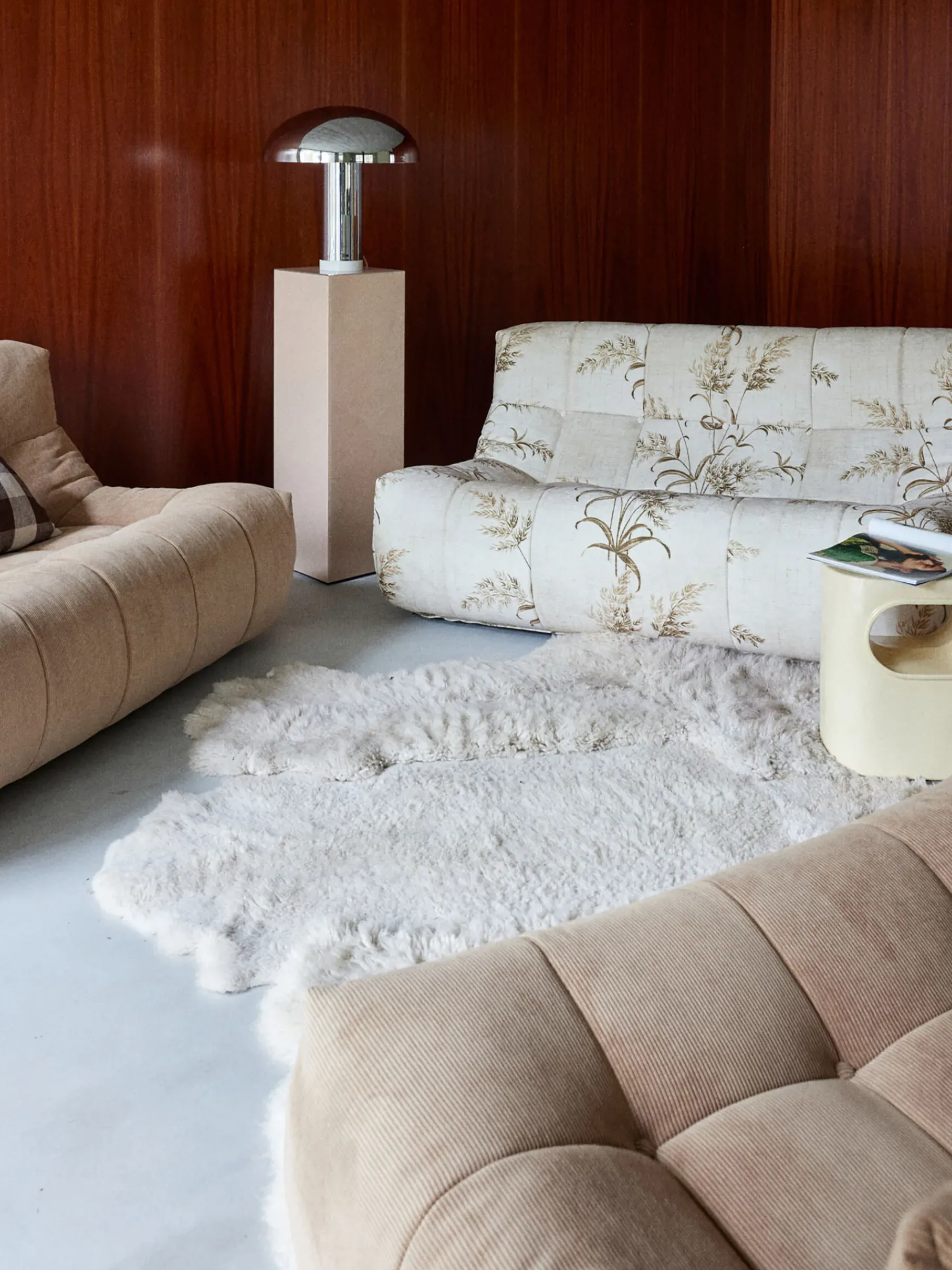 BENSIMON Tables & Consoles<Table d'appoint space ceramique emaillee - hk living CREME