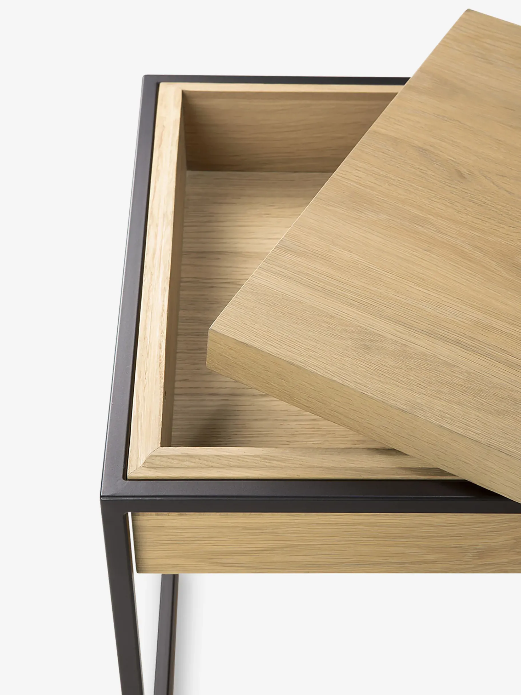 BENSIMON Tables & Consoles<Table de chevet monolit chene massif - ethnicraft #ffffff