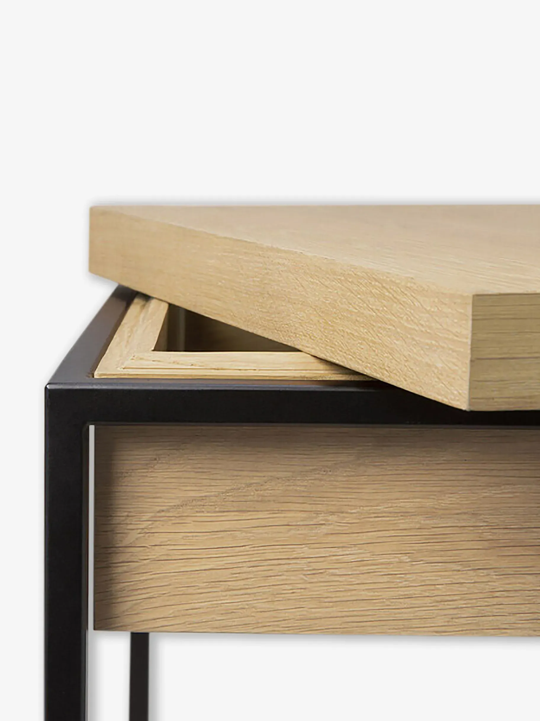 BENSIMON Tables & Consoles<Table de chevet monolit chene massif - ethnicraft #ffffff