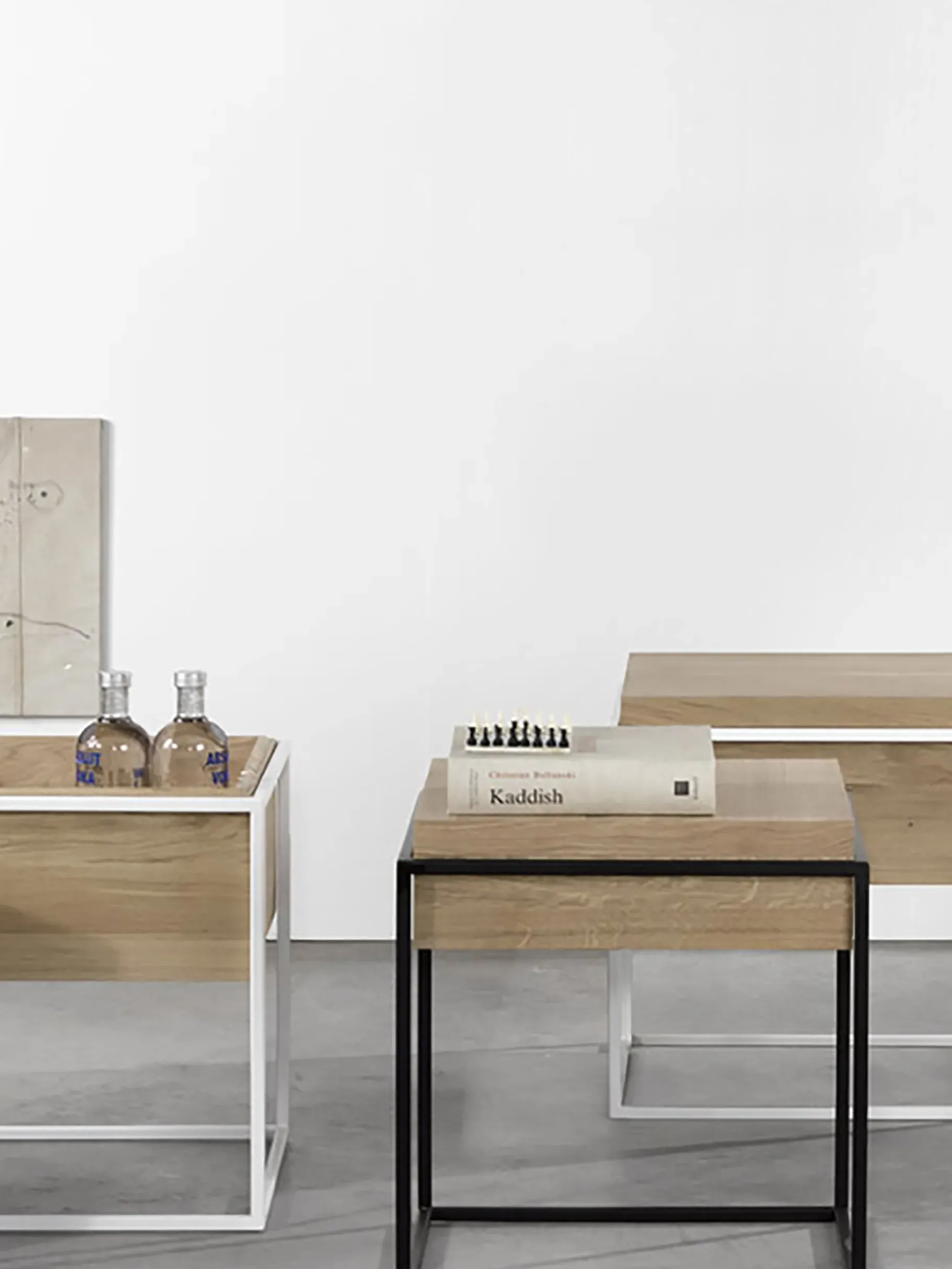 BENSIMON Tables & Consoles<Table de chevet monolit chene massif - ethnicraft #ffffff