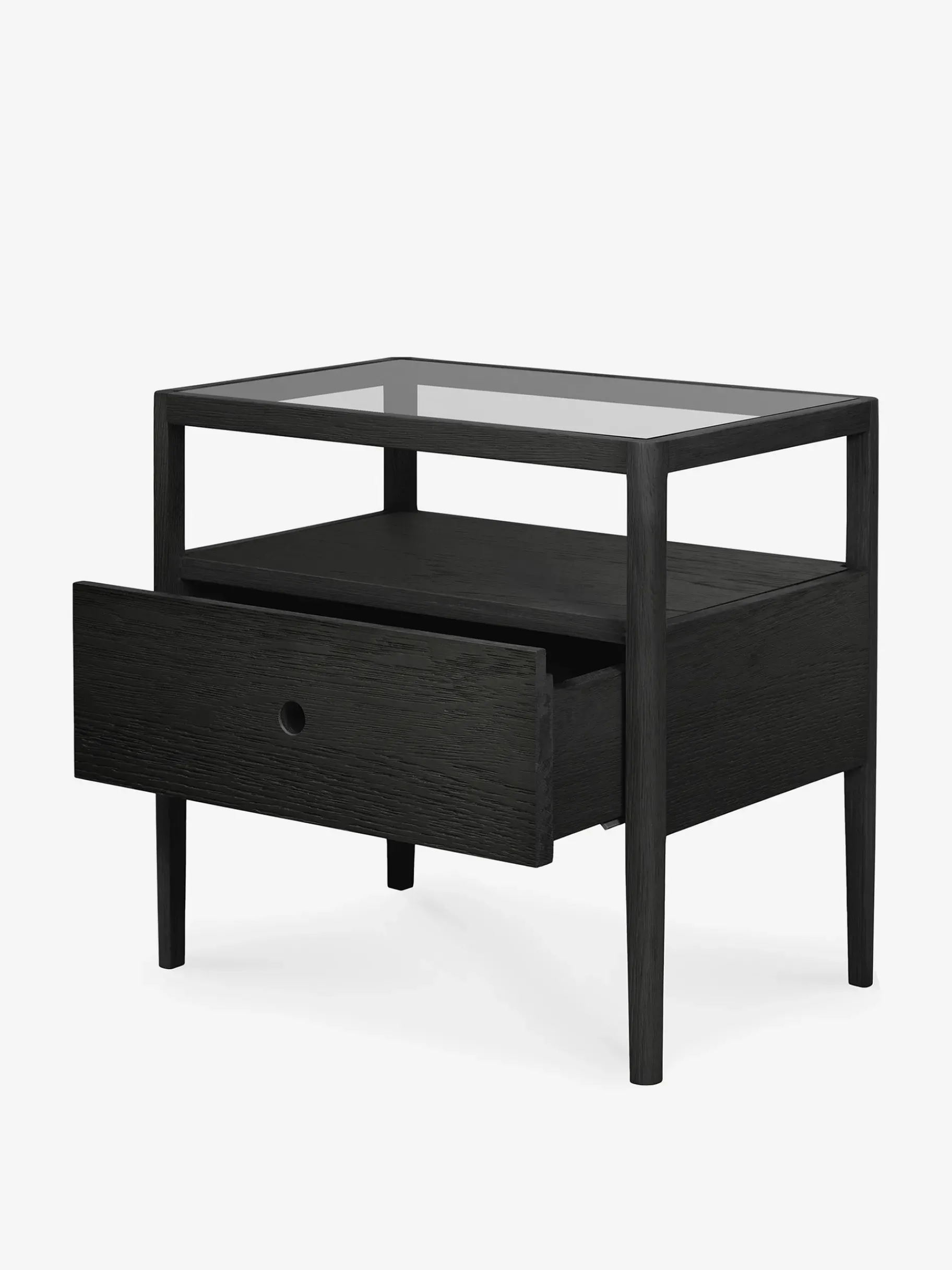 BENSIMON Tables & Consoles<Table de chevet spindle chene massif 55x35x53 cm - ethnicraft #ffffff