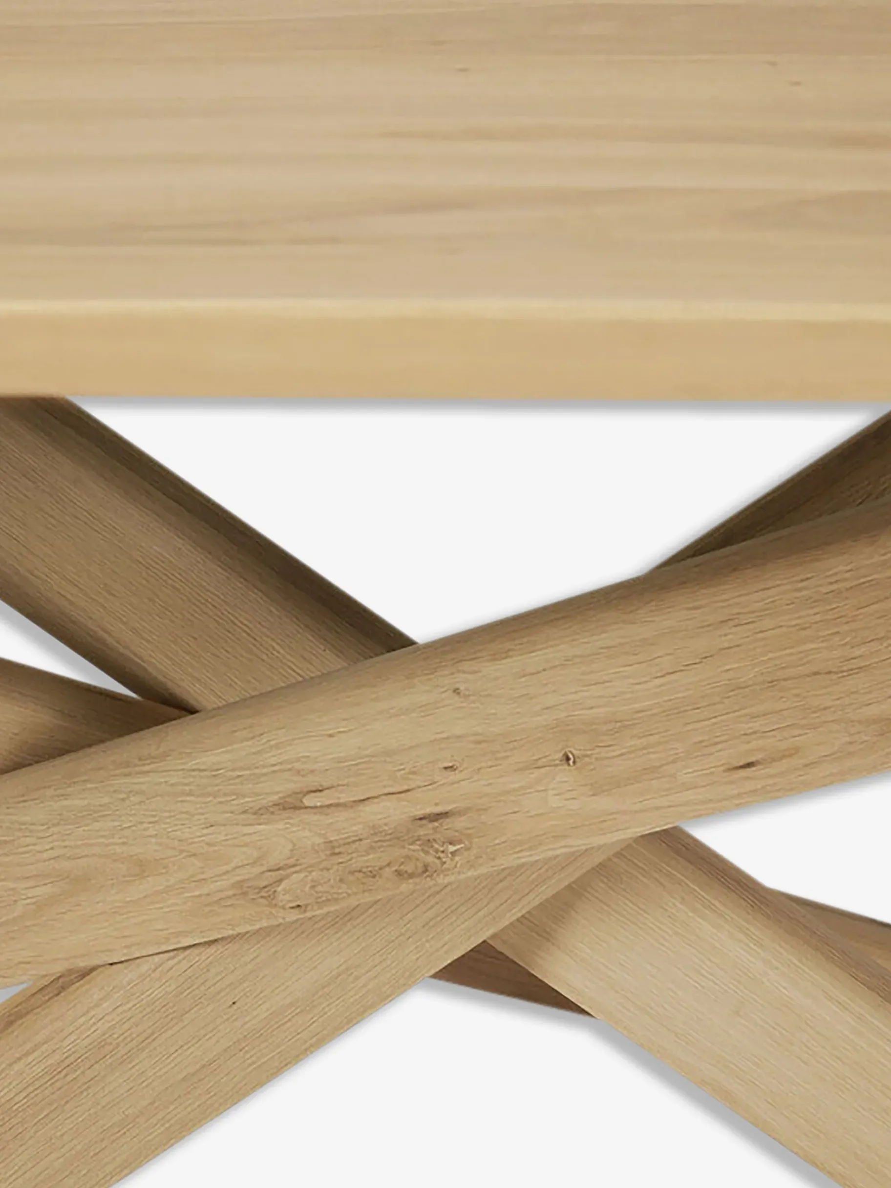 BENSIMON Tables & Consoles<Table mikado chene massif 240 cm - ethnicraft #ffffff
