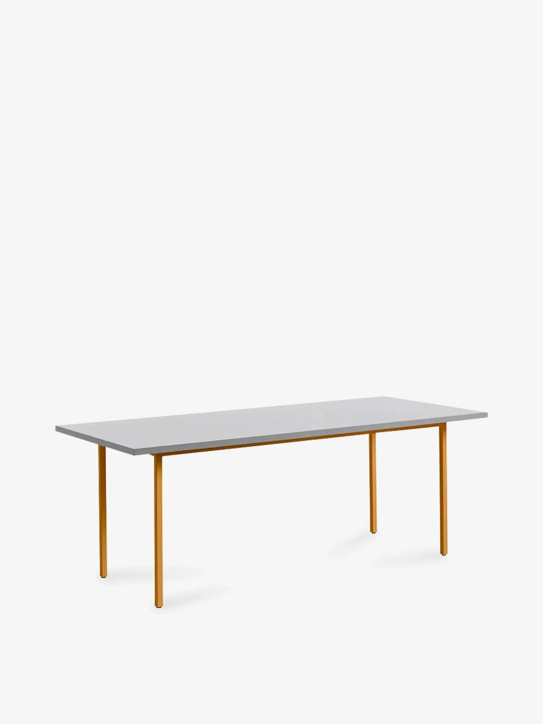 BENSIMON Tables & Consoles<Table rectangulaire two-colour muller van severen gris pied l200cm - hay OCRE