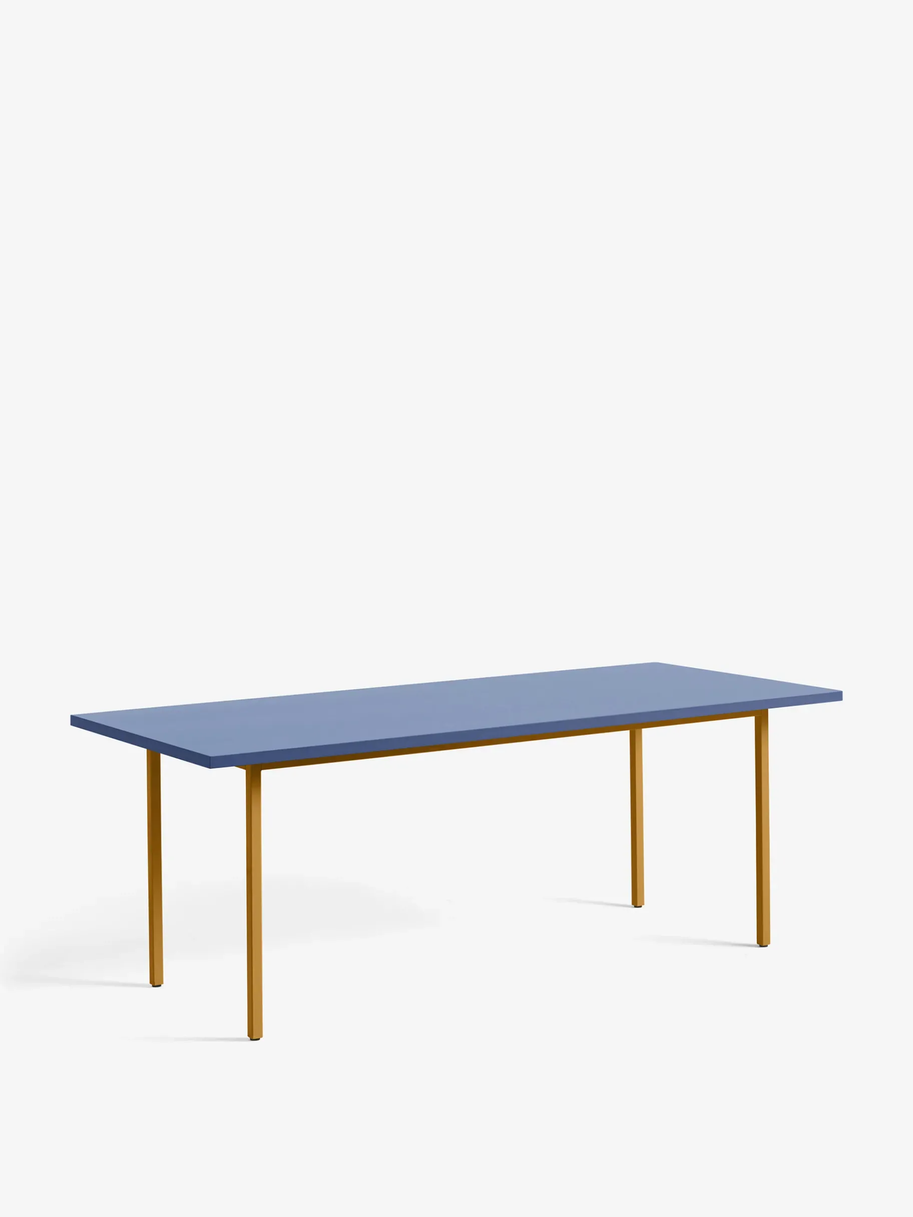 BENSIMON Tables & Consoles<Table rectangulaire two-colour muller van severen bleu pied ocre l200cm - hay #ffffff