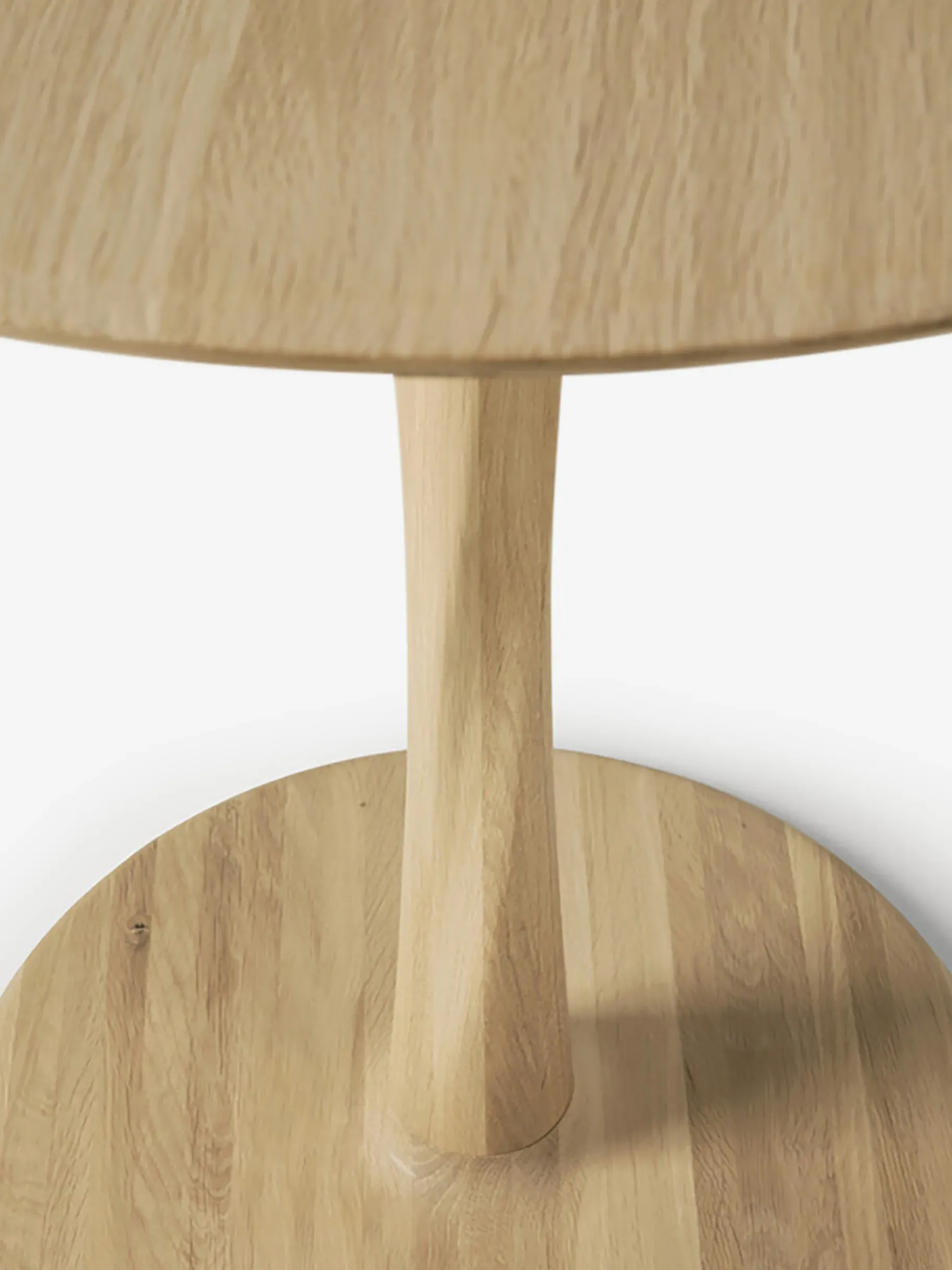 BENSIMON Tables & Consoles<Table ronde torsion chene massif d70 cm - ethnicraft CHENE CLAIR