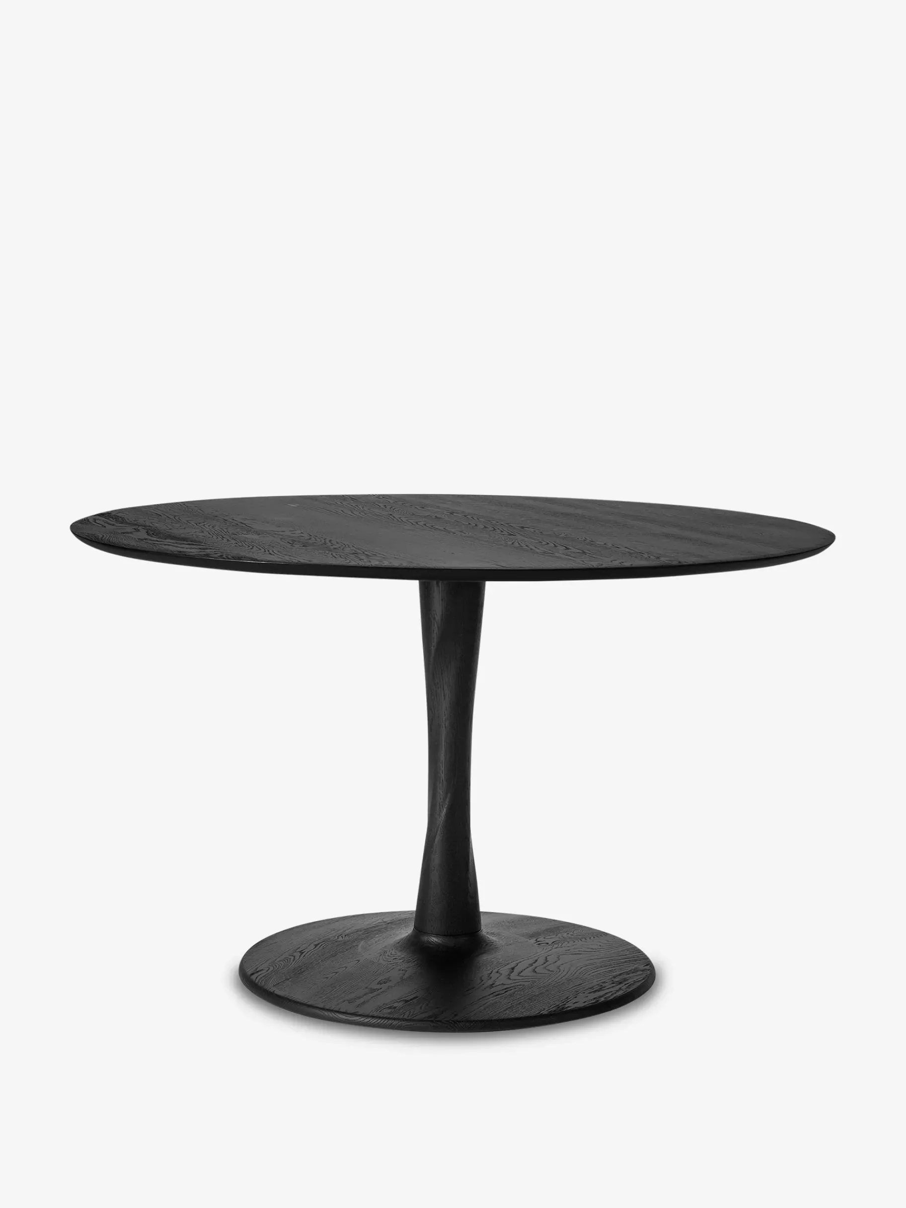 BENSIMON Tables & Consoles<Table ronde torsion chene noir d127 cm - ethnicraft #ffffff