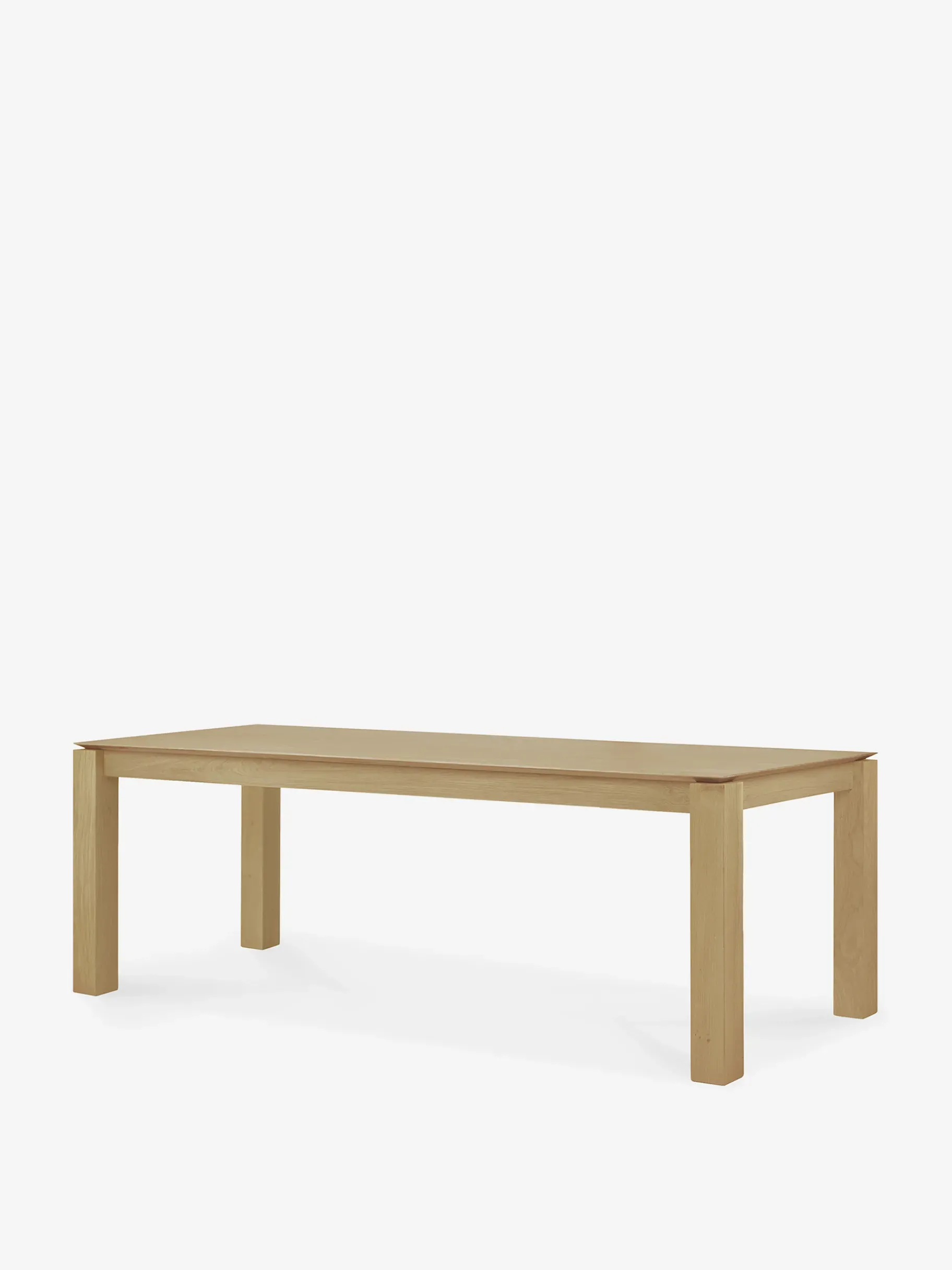 BENSIMON Tables & Consoles<Table slice chene massif 220 cm - ethnicraft #ffffff