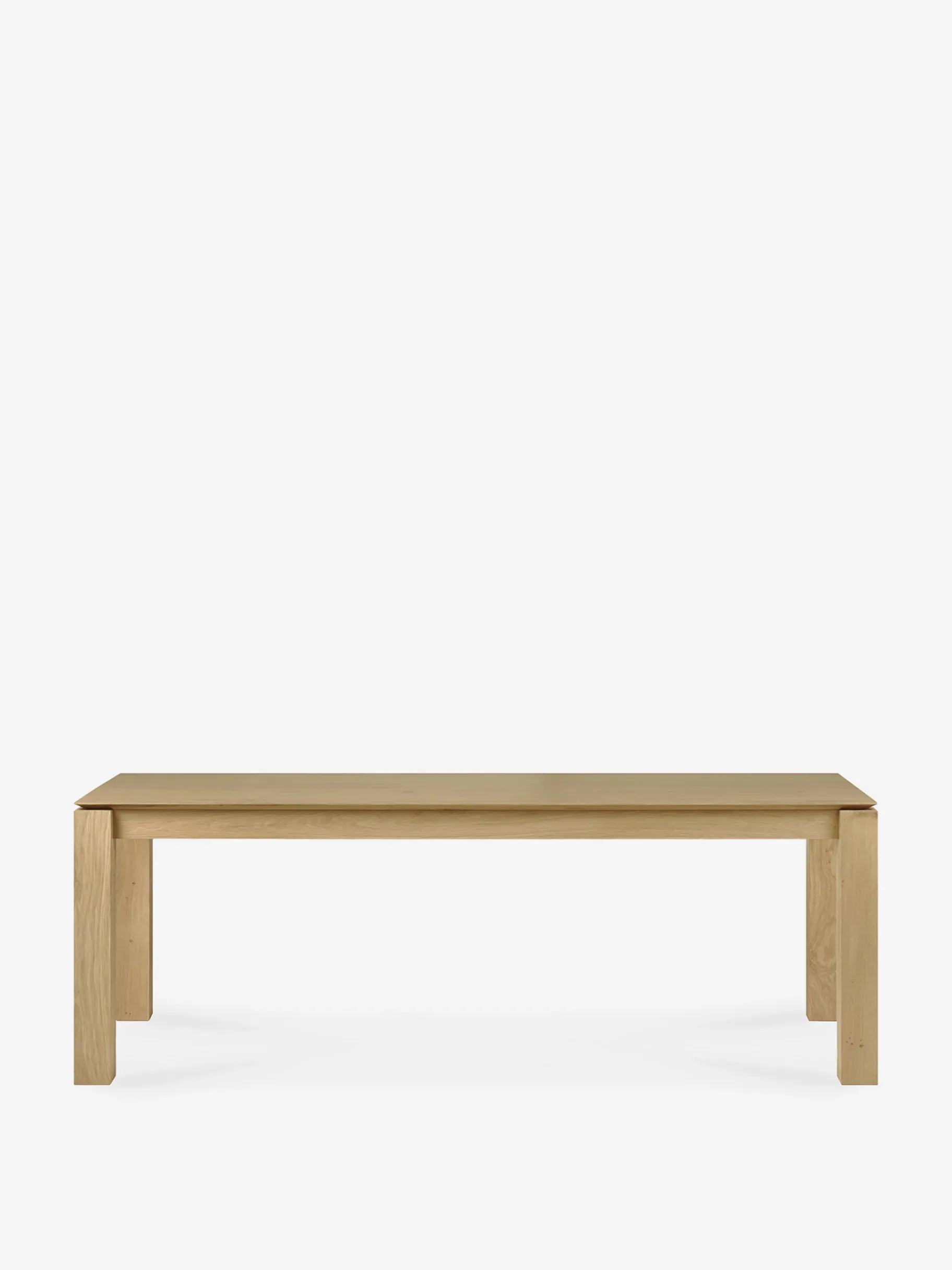 BENSIMON Tables & Consoles<Table slice chene massif 220 cm - ethnicraft #ffffff