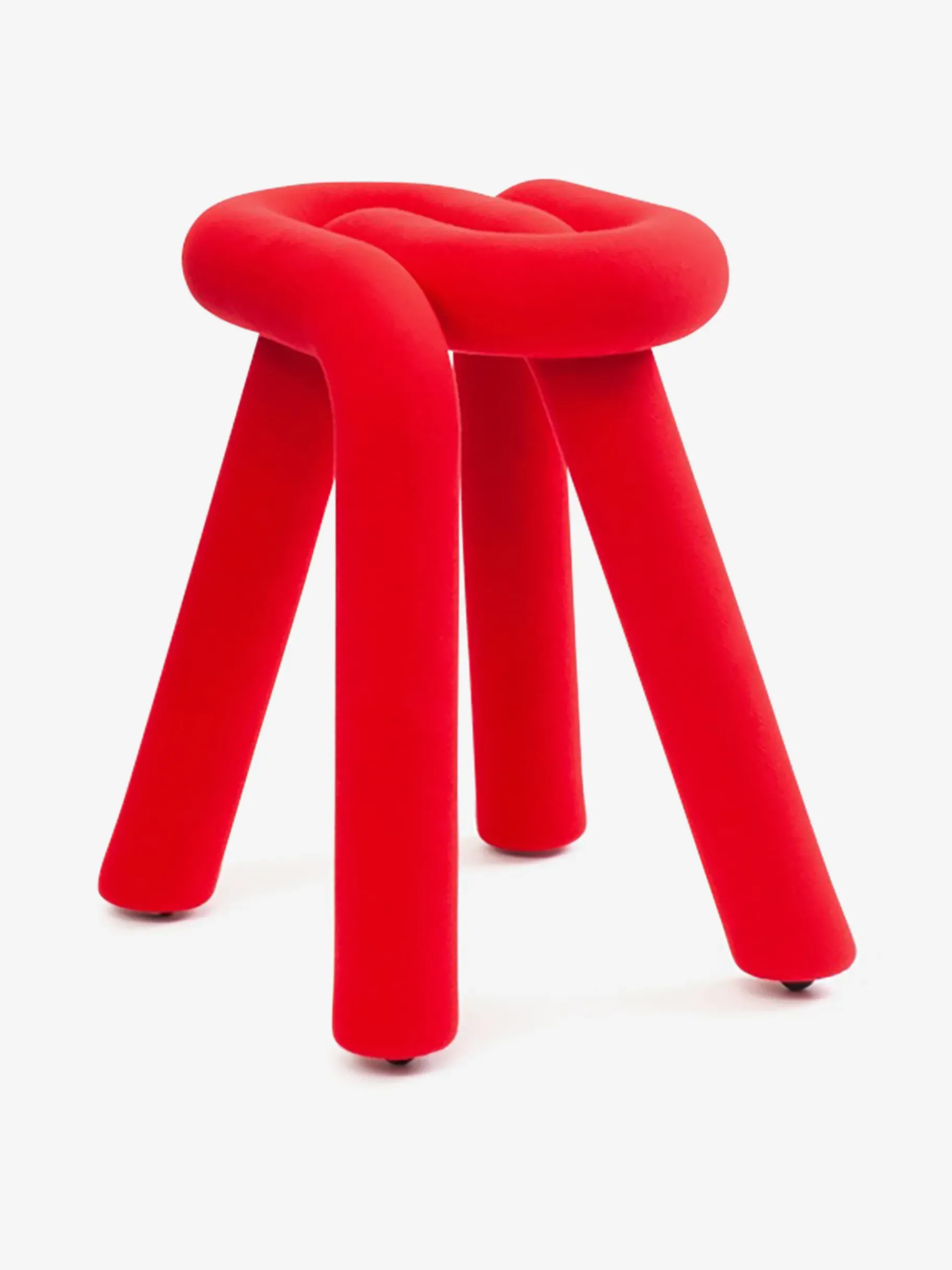 BENSIMON Chaises, Bancs & Tabourets<Tabouret bold - moustache ROUGE
