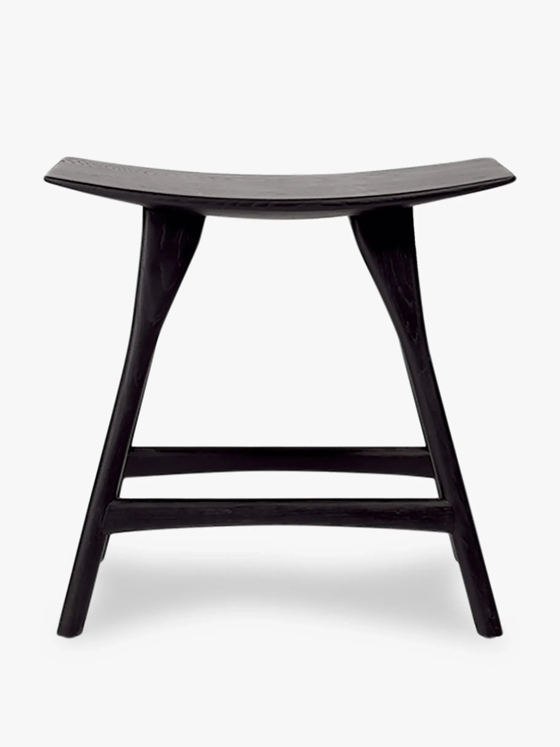 BENSIMON Chaises, Bancs & Tabourets<Tabouret osso grain and green chene massif noir - ethnicraft #ffffff