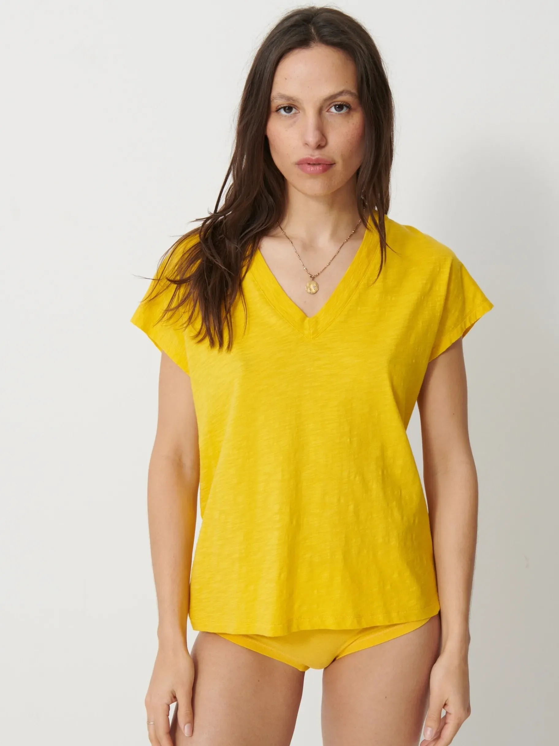 BENSIMON Tops & Chemises<Tee shirt lucia BOUTON D OR