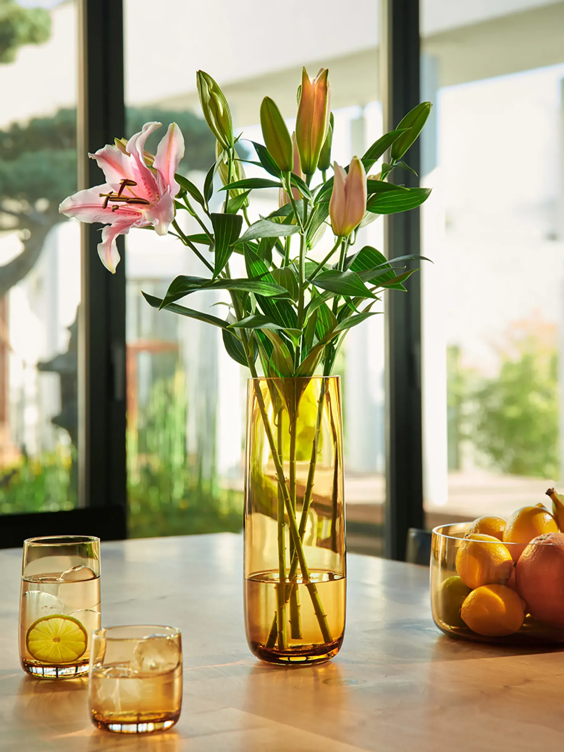 BENSIMON Vases<Vase ajana verre - asa selection AMBRE