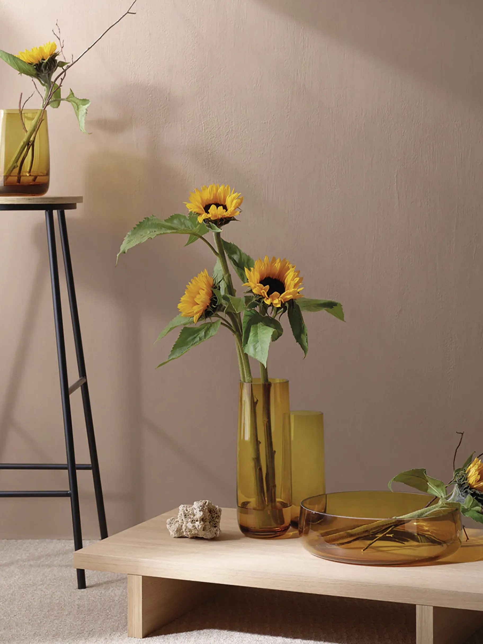 BENSIMON Vases<Vase ajana verre - asa selection AMBRE