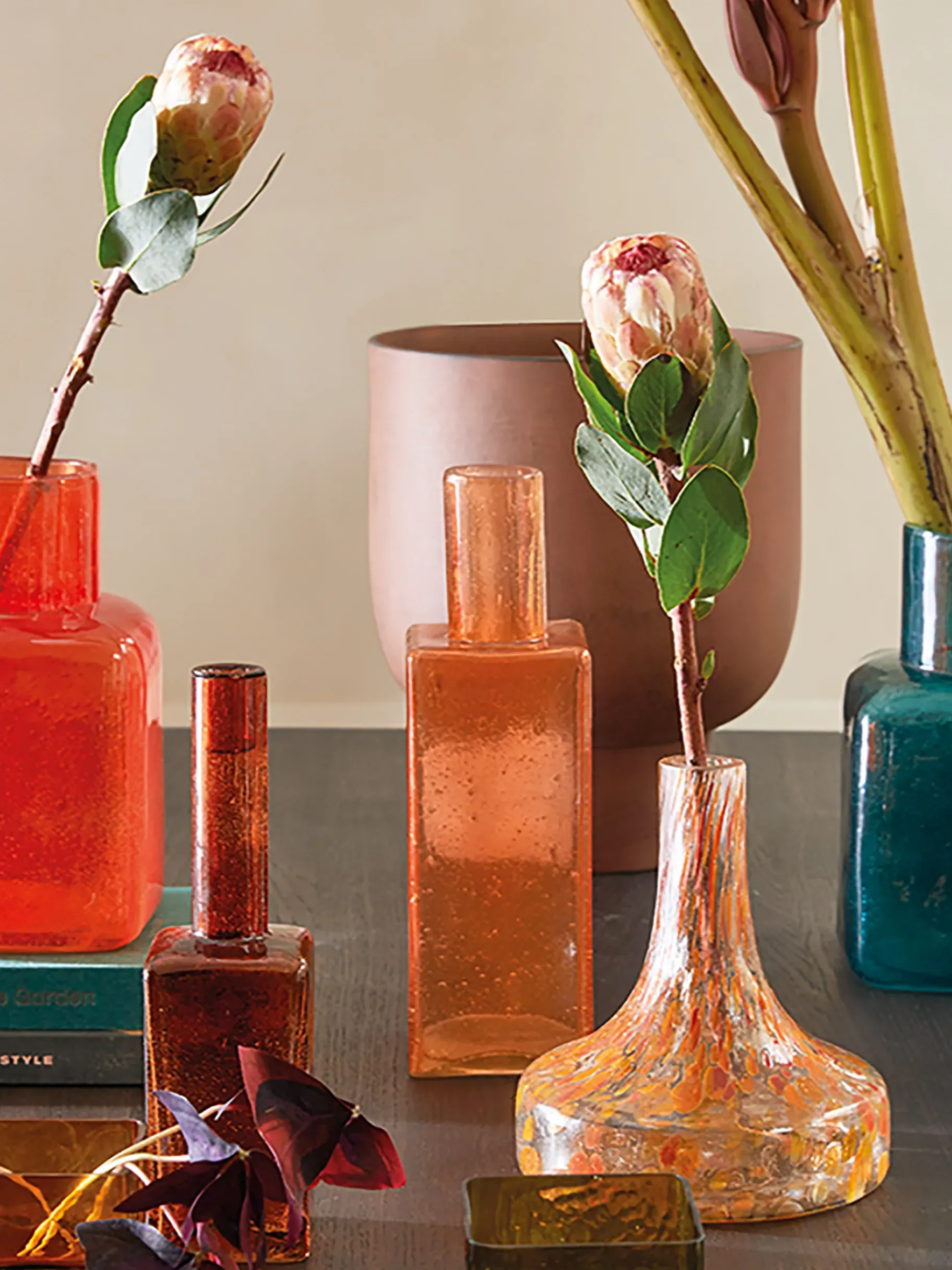 BENSIMON Vases<Vase cubo reycle d18 h27cm - urba... ORANGE