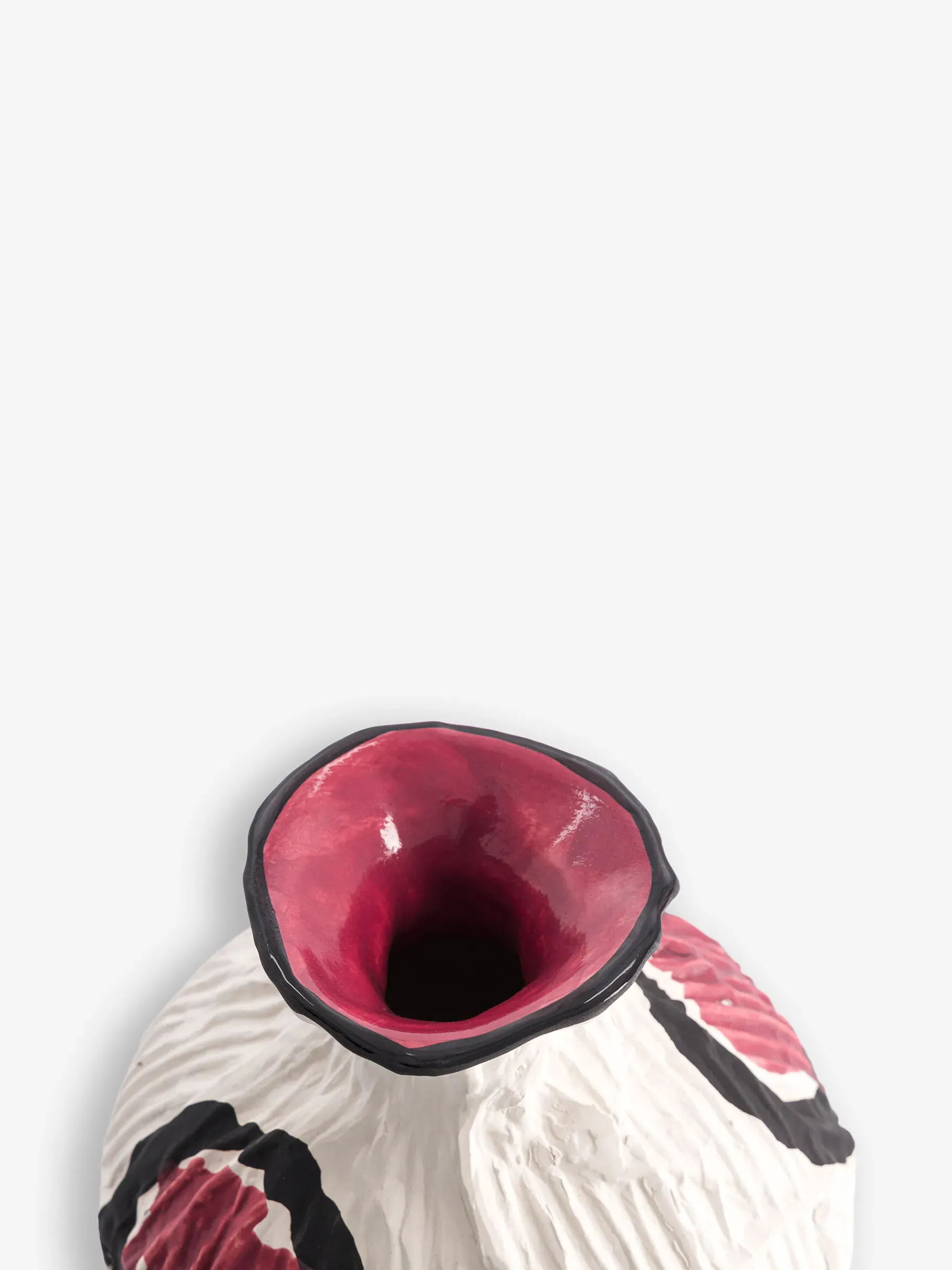 BENSIMON Vases<Vase effet papier mache dessin - ma... ROSE