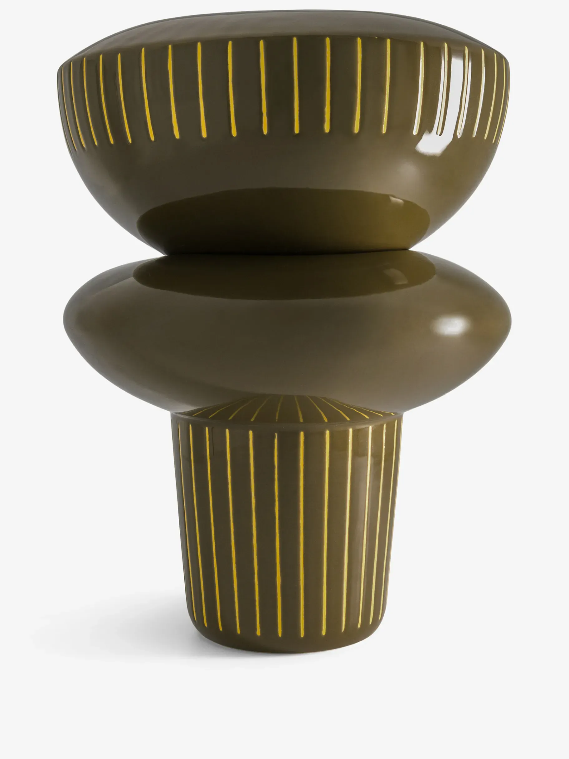 BENSIMON Vases<Vase miller l h25 KAKI