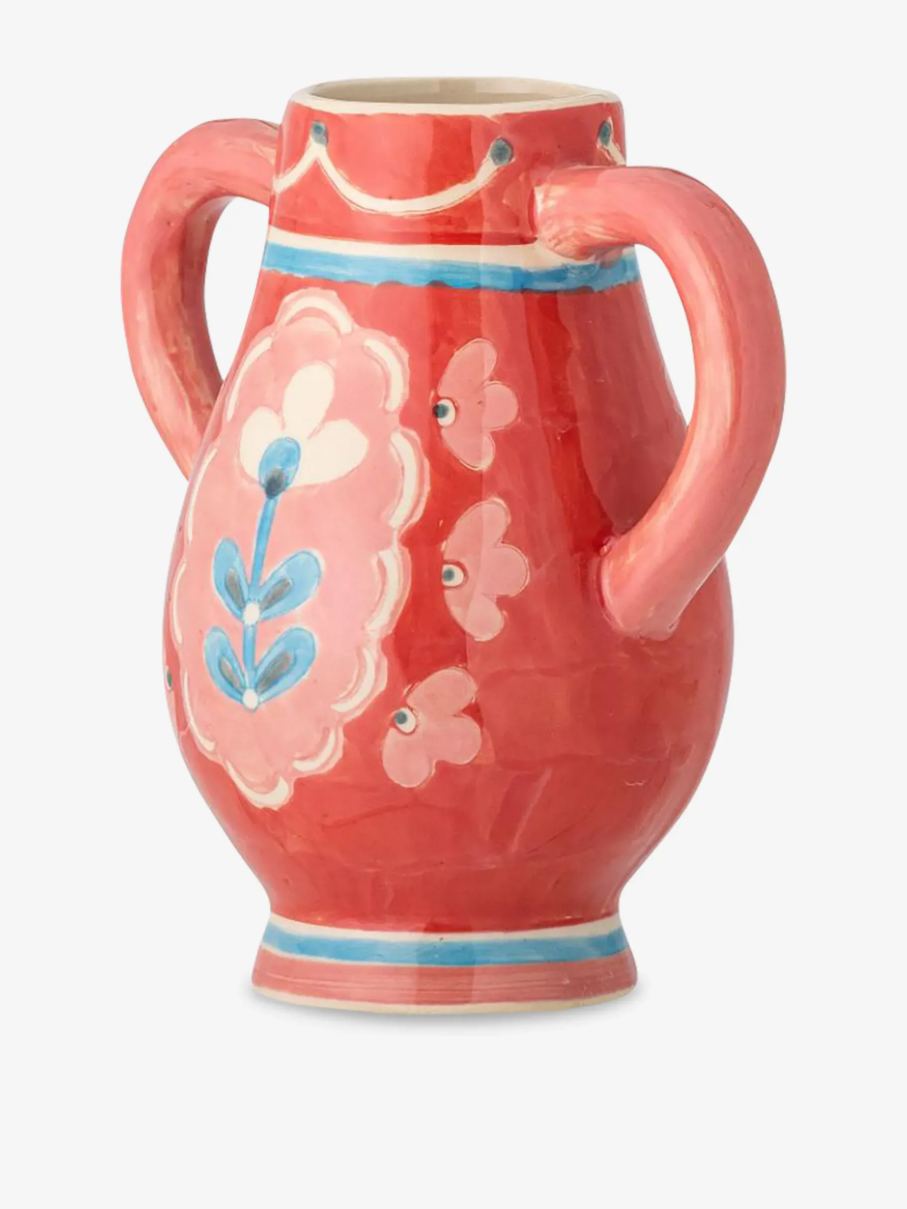 BENSIMON Vases<Vase odina peint a la main emaille - bloomingville ROUGE