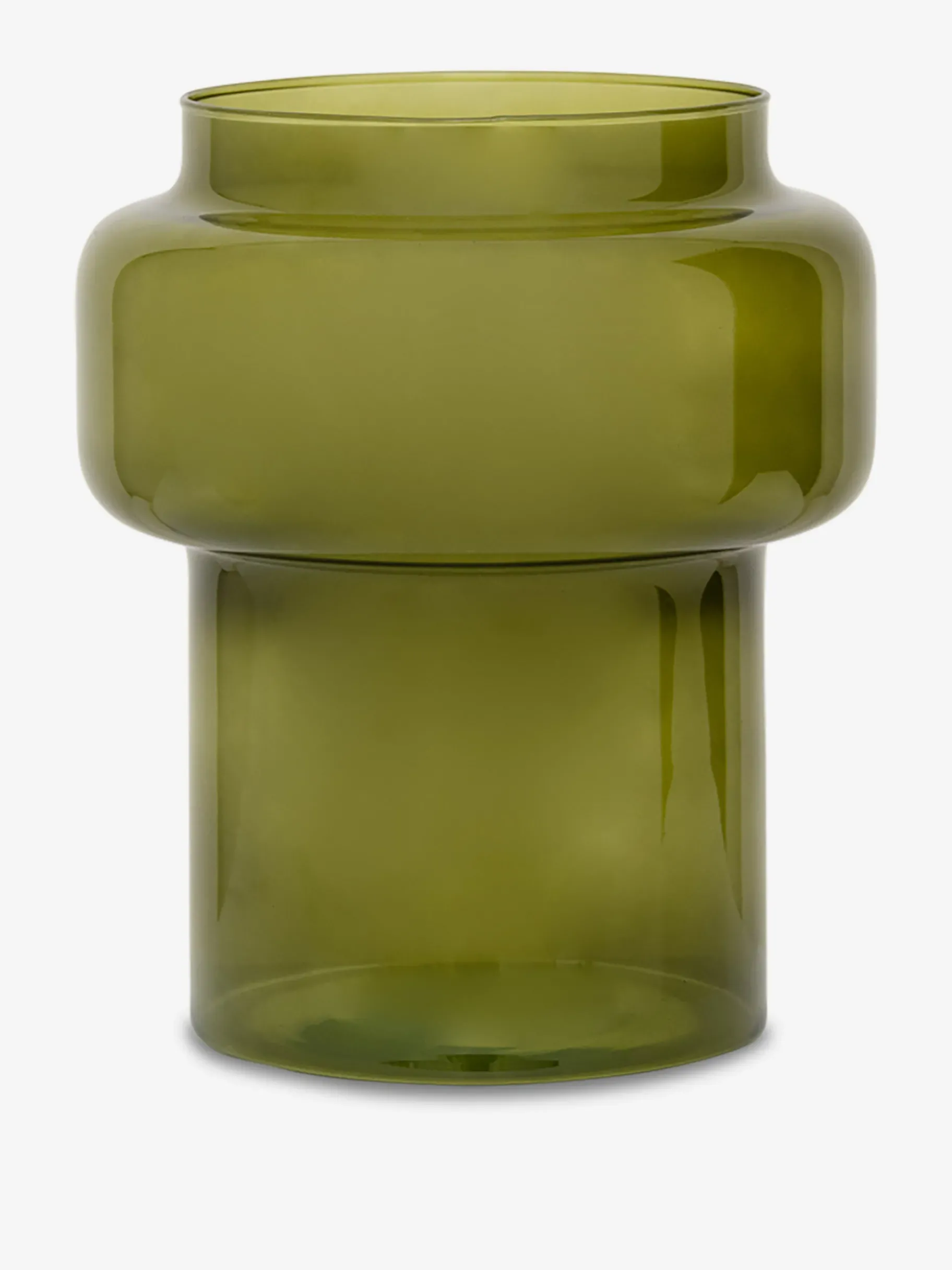 BENSIMON Vases<Vase verre recycle d20.5 h25cm - u... OLIVE