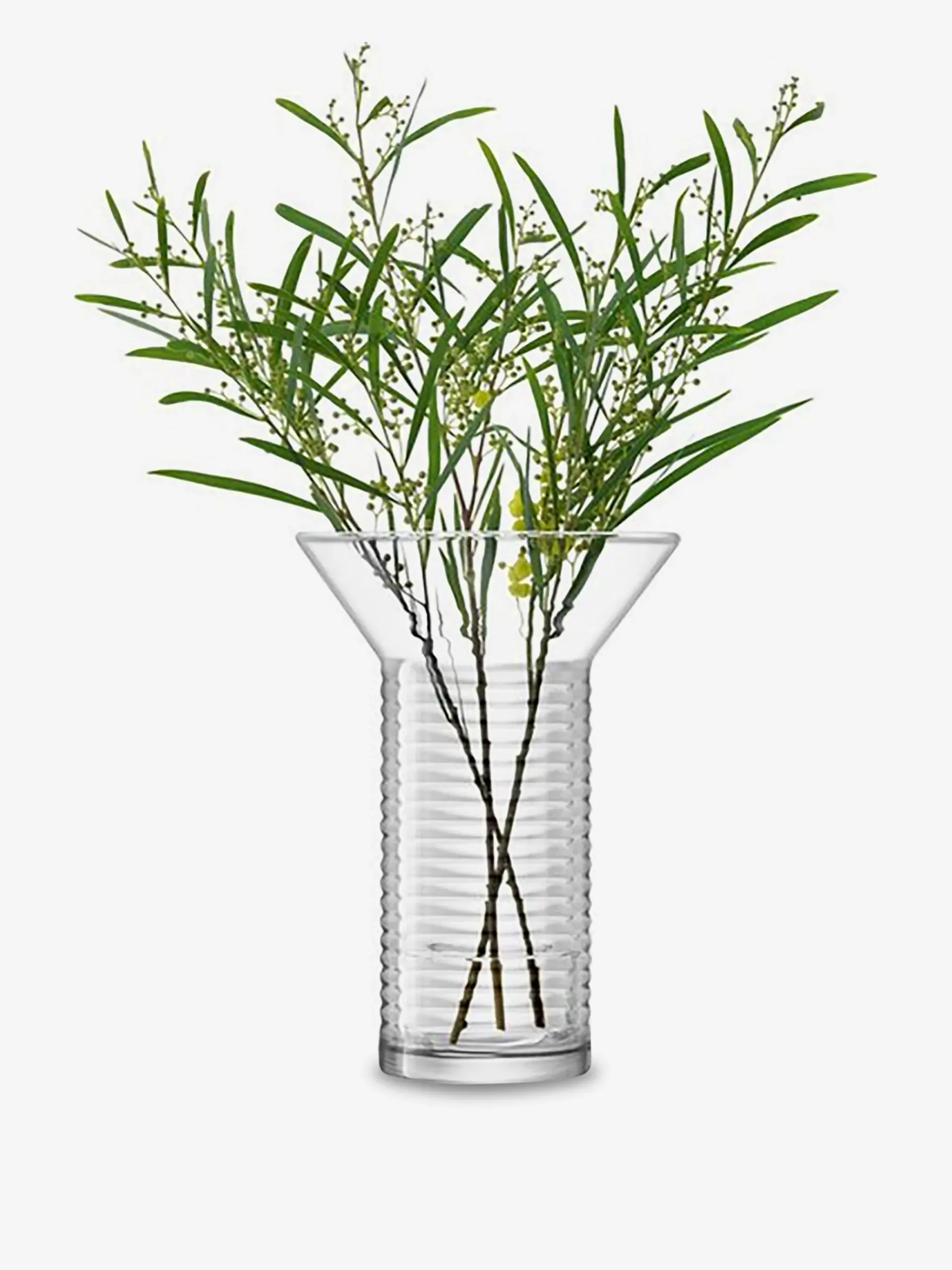 BENSIMON Vases<Vase screw l verre - lsa TRANSPARENT