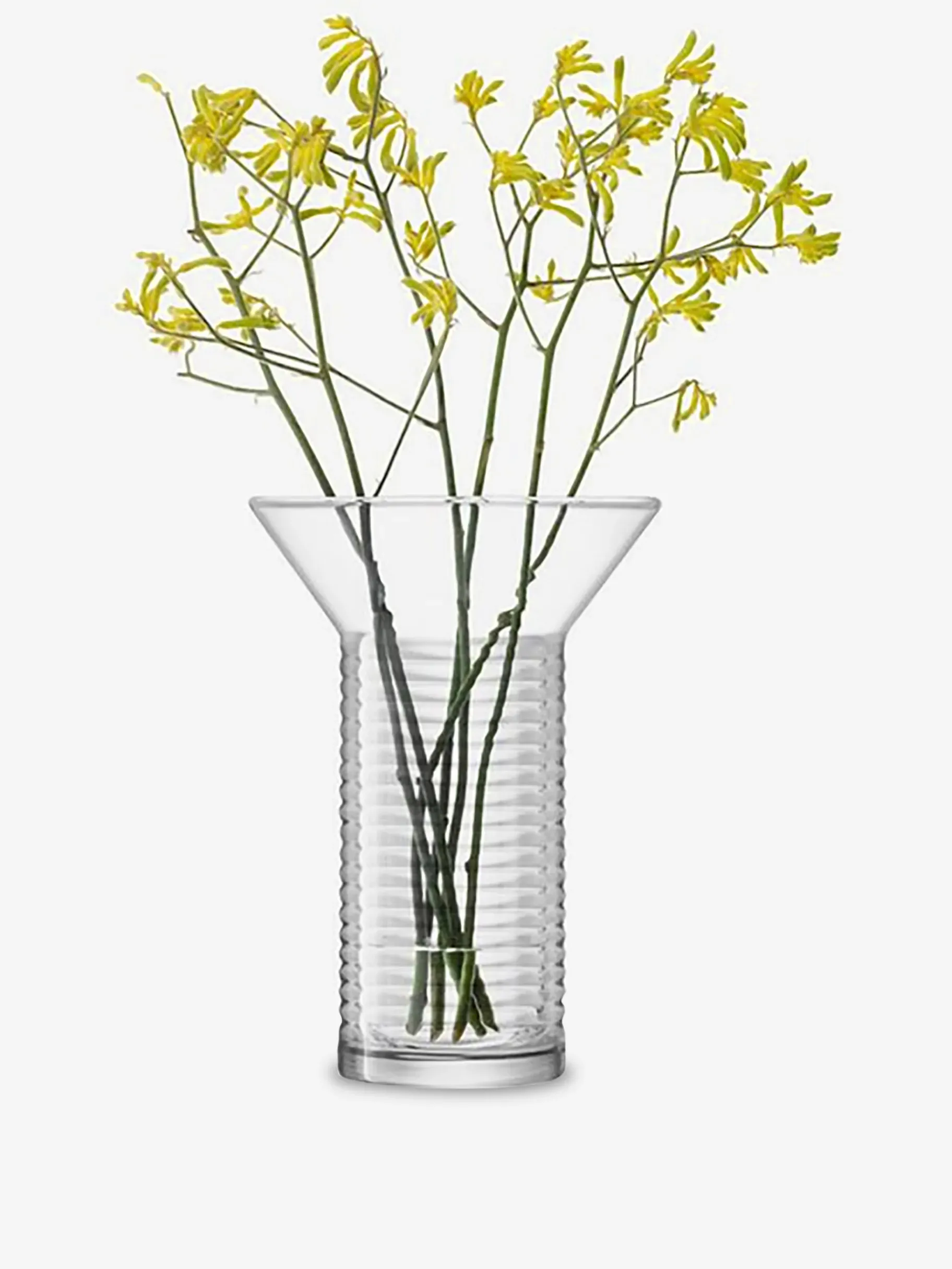 BENSIMON Vases<Vase screw l verre - lsa TRANSPARENT