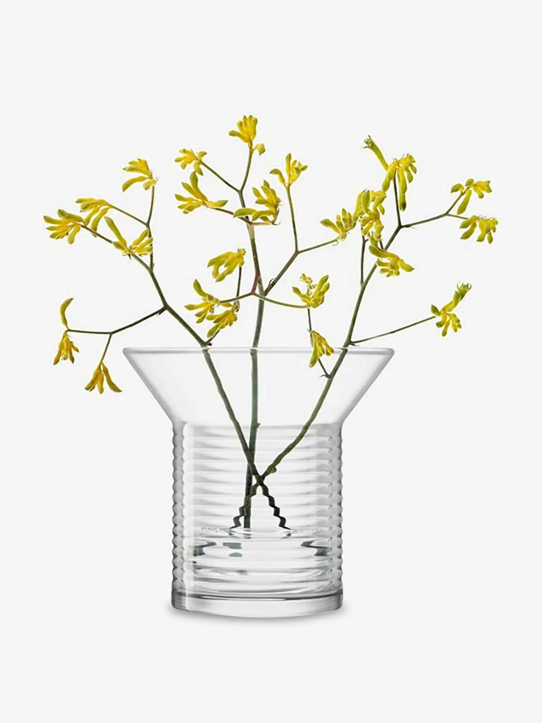 BENSIMON Vases<Vase screw m verre - lsa TRANSPARENT