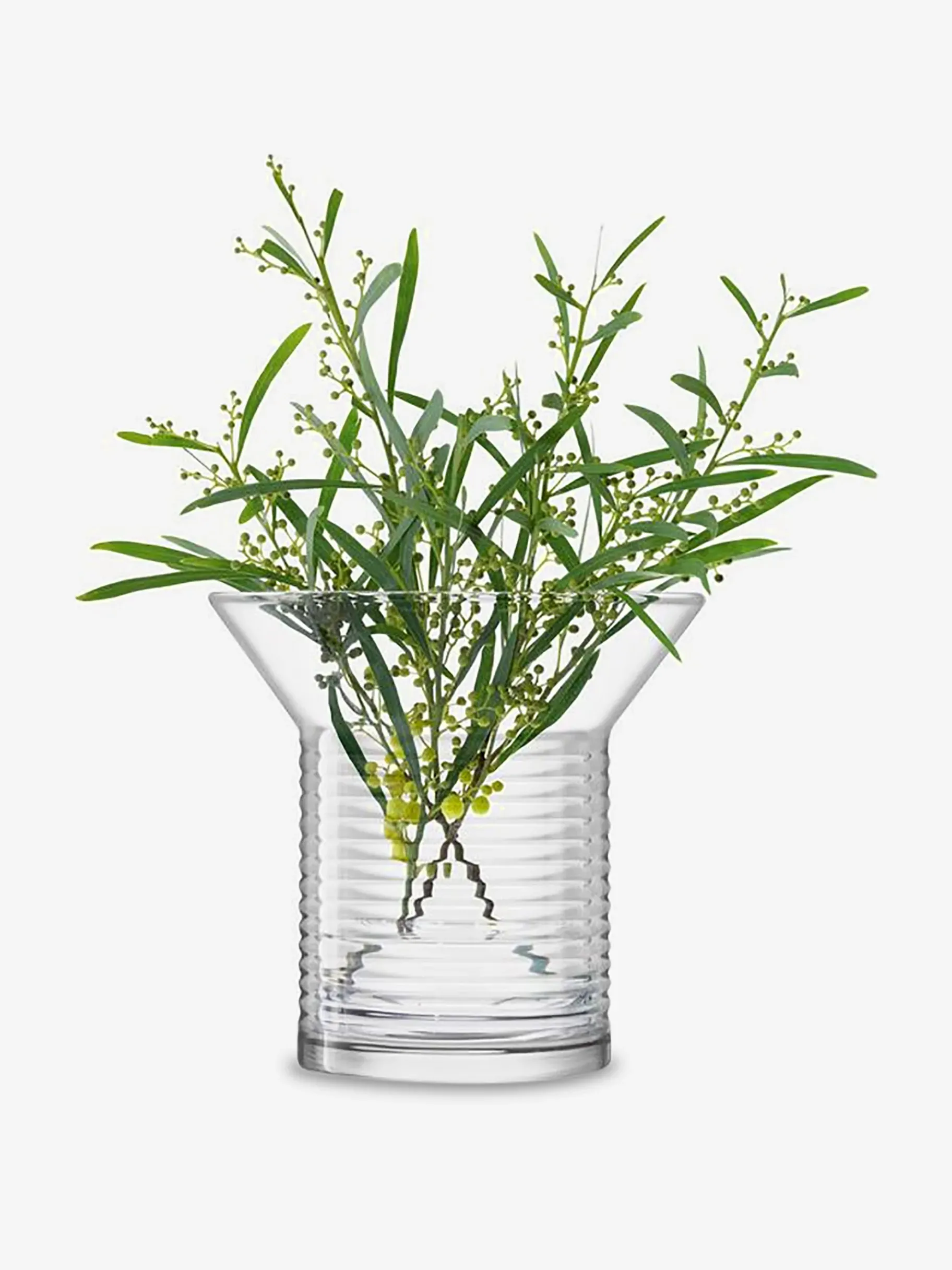 BENSIMON Vases<Vase screw m verre - lsa TRANSPARENT