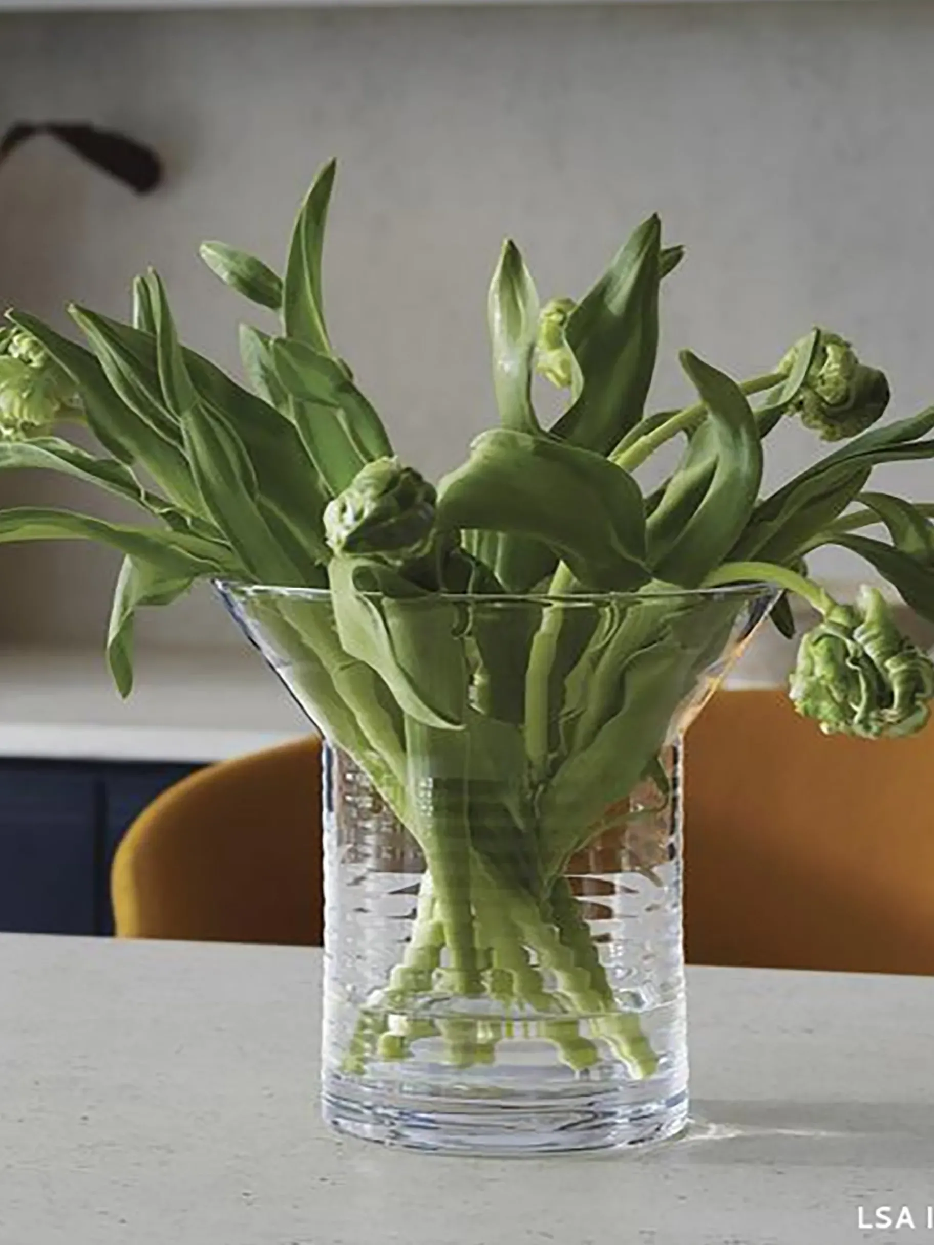 BENSIMON Vases<Vase screw m verre - lsa TRANSPARENT