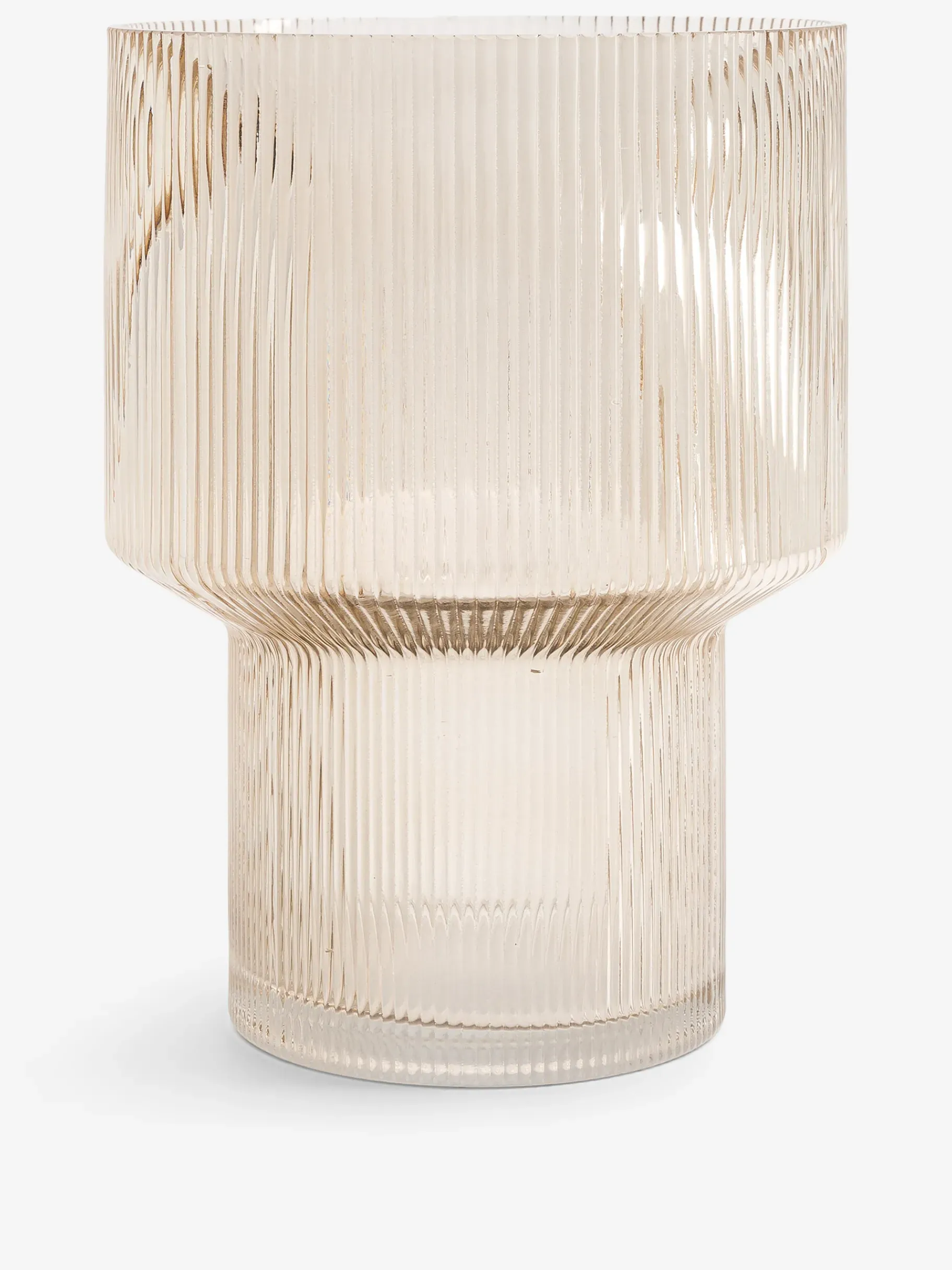 BENSIMON Vases<Vase strie m CHAMPAGNE