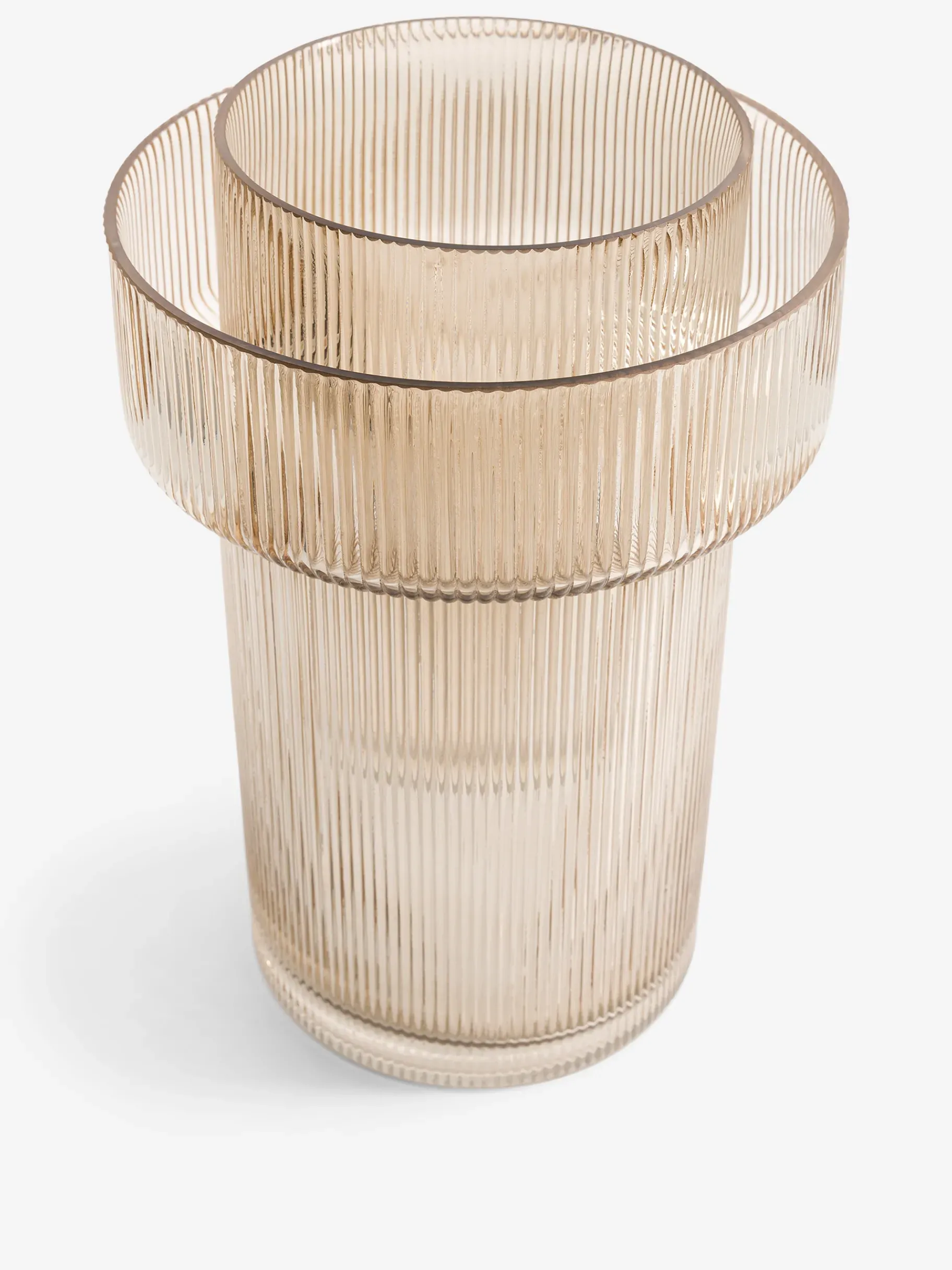 BENSIMON Vases<Vase strie m CHAMPAGNE