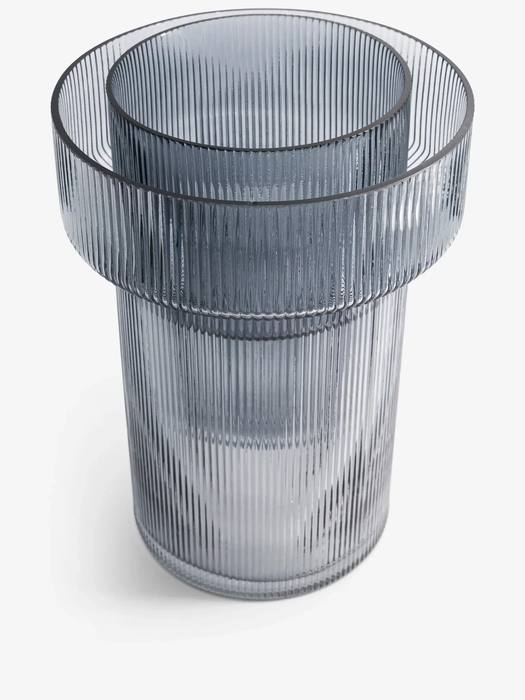 BENSIMON Vases<Vase strie xl GRIS