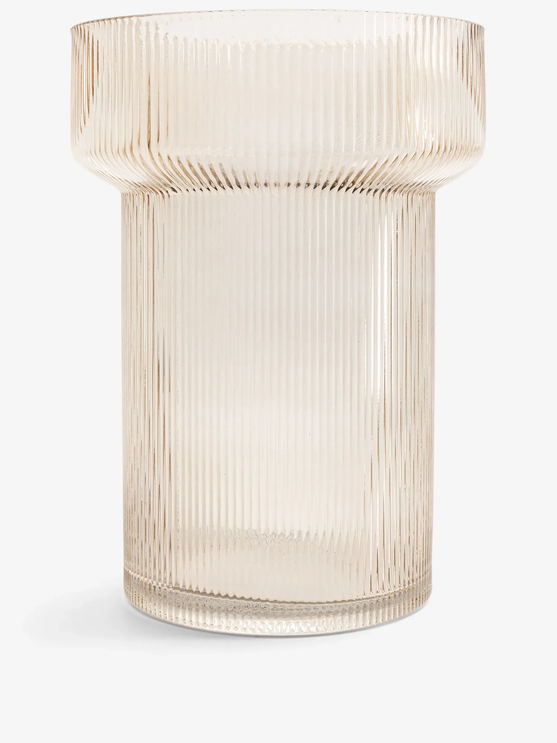 BENSIMON Vases<Vase strie xl CHAMPAGNE