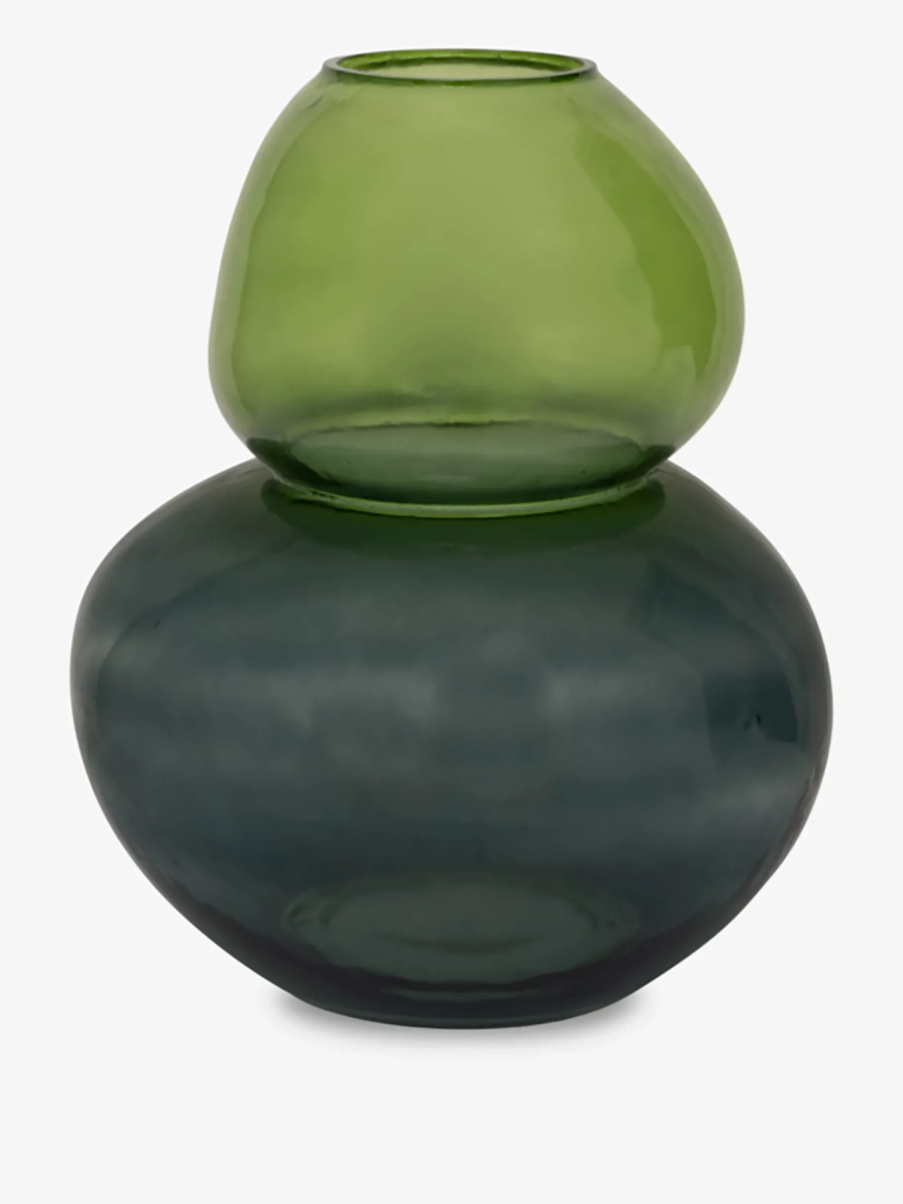 BENSIMON Vases<Vase verre souffle bicolore 19.5x24... VERT