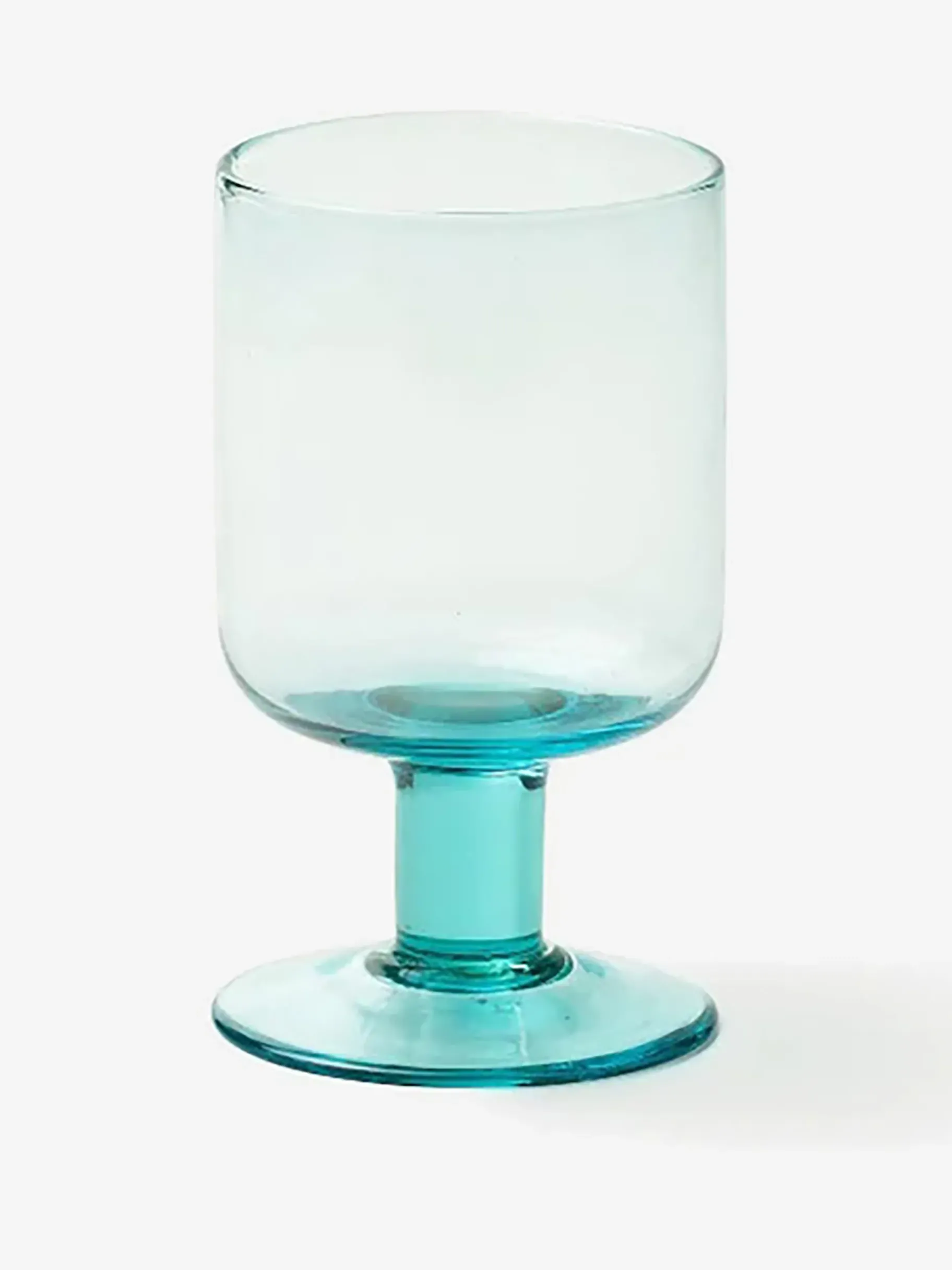 BENSIMON Verres & Carafes<Verre a vin verre bleu turquoise - bitos... AQUA
