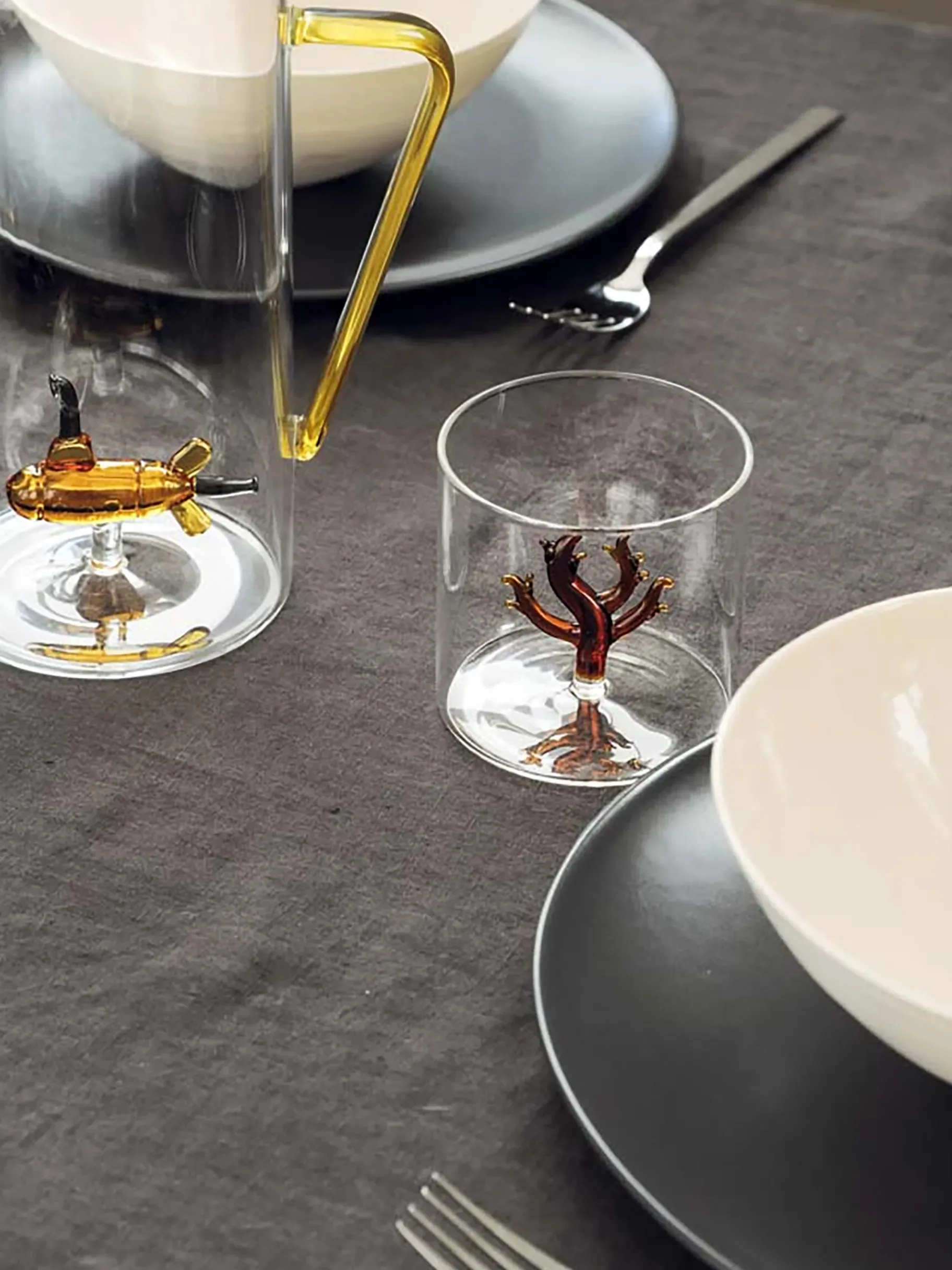 BENSIMON Verres & Carafes<Verre figurine corail - wd lifestyle easylife ORANGE
