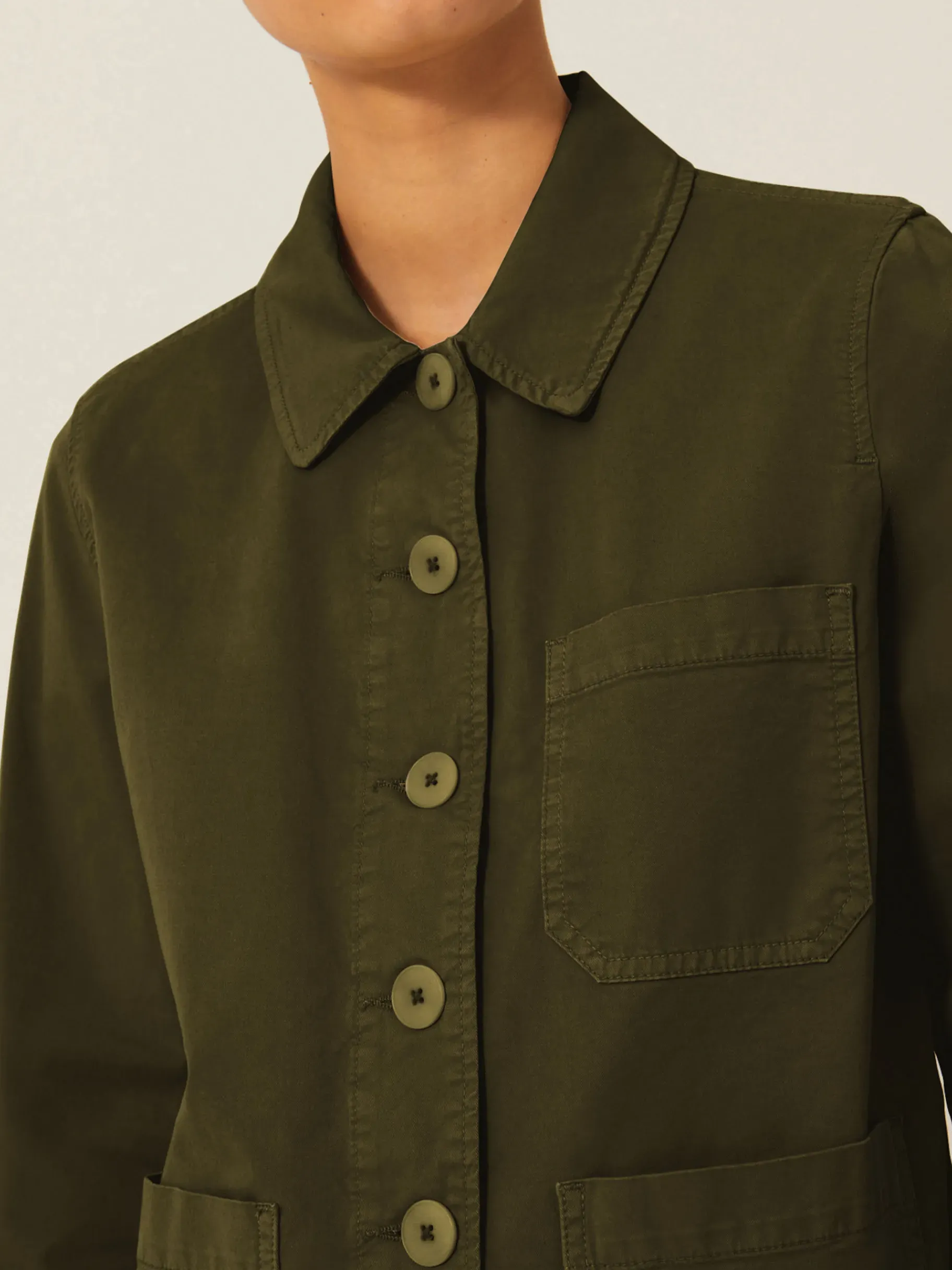 BENSIMON Manteaux & Vestes<Veste golta KAKI